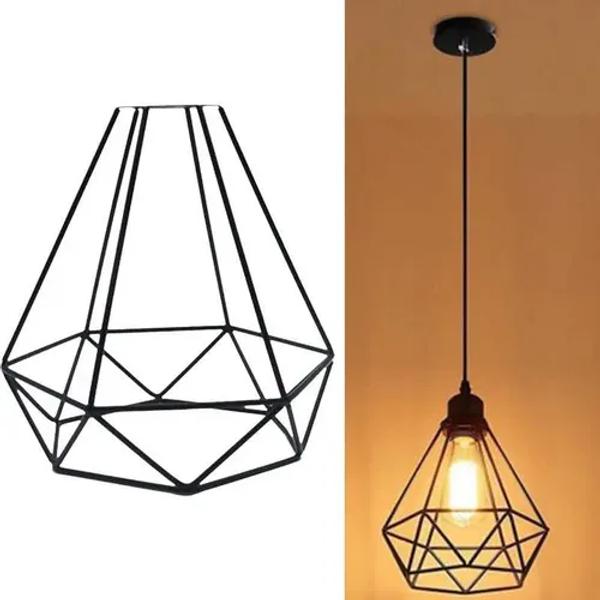 LAMPARA COLGANTE DIAMANTE 35CM