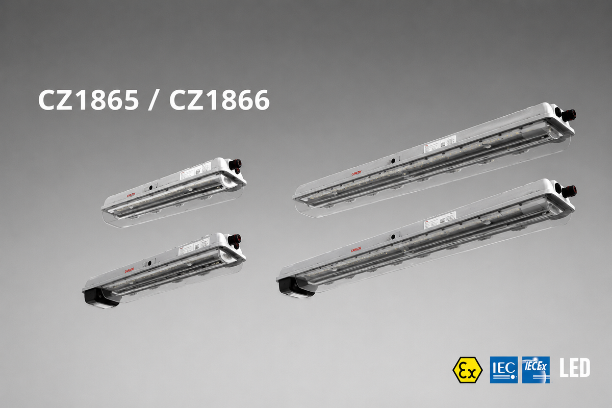 LUMINARIA LED LINEAL ANTIEXPLOSIVA DE EMERGENCIA CZ1865-CZ1866