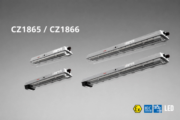 LUMINARIA LED LINEAL ANTIEXPLOSIVA DE EMERGENCIA CZ1865-CZ1866
