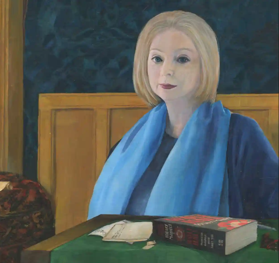 Hilary Mantel as Thomas Cromwell