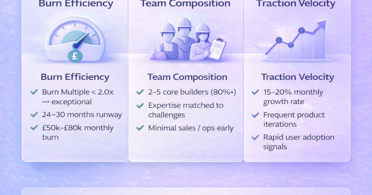 How investors Benchmark Seed stage startups