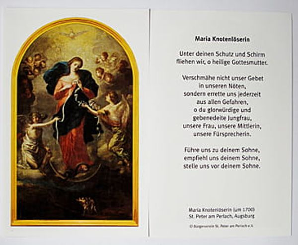 Unter deinen Schutz und Schirm