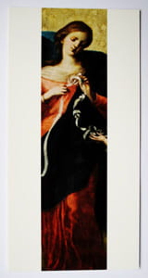 Postkarte: Knotenmadonna DIN lang