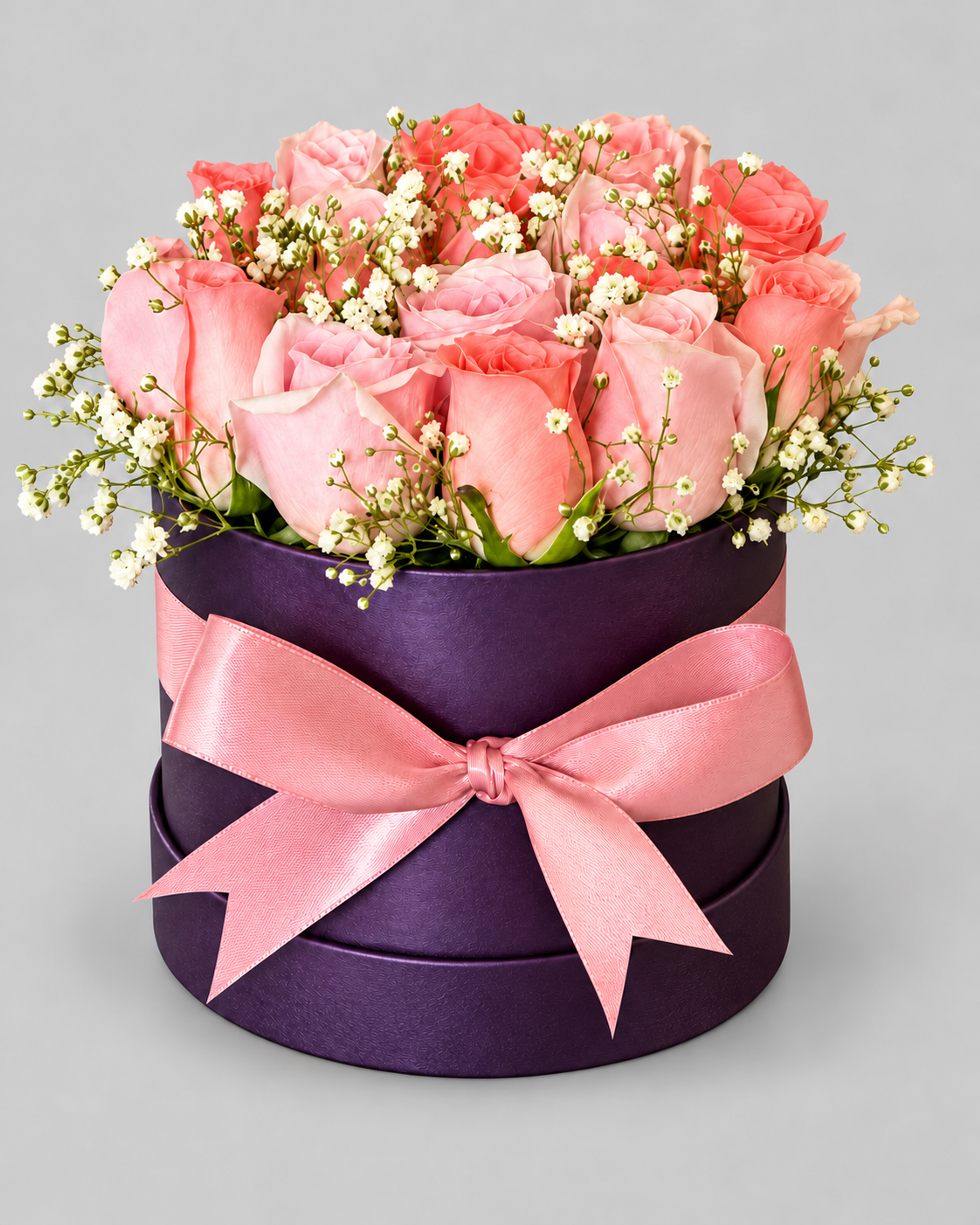 Peach Silk Box
