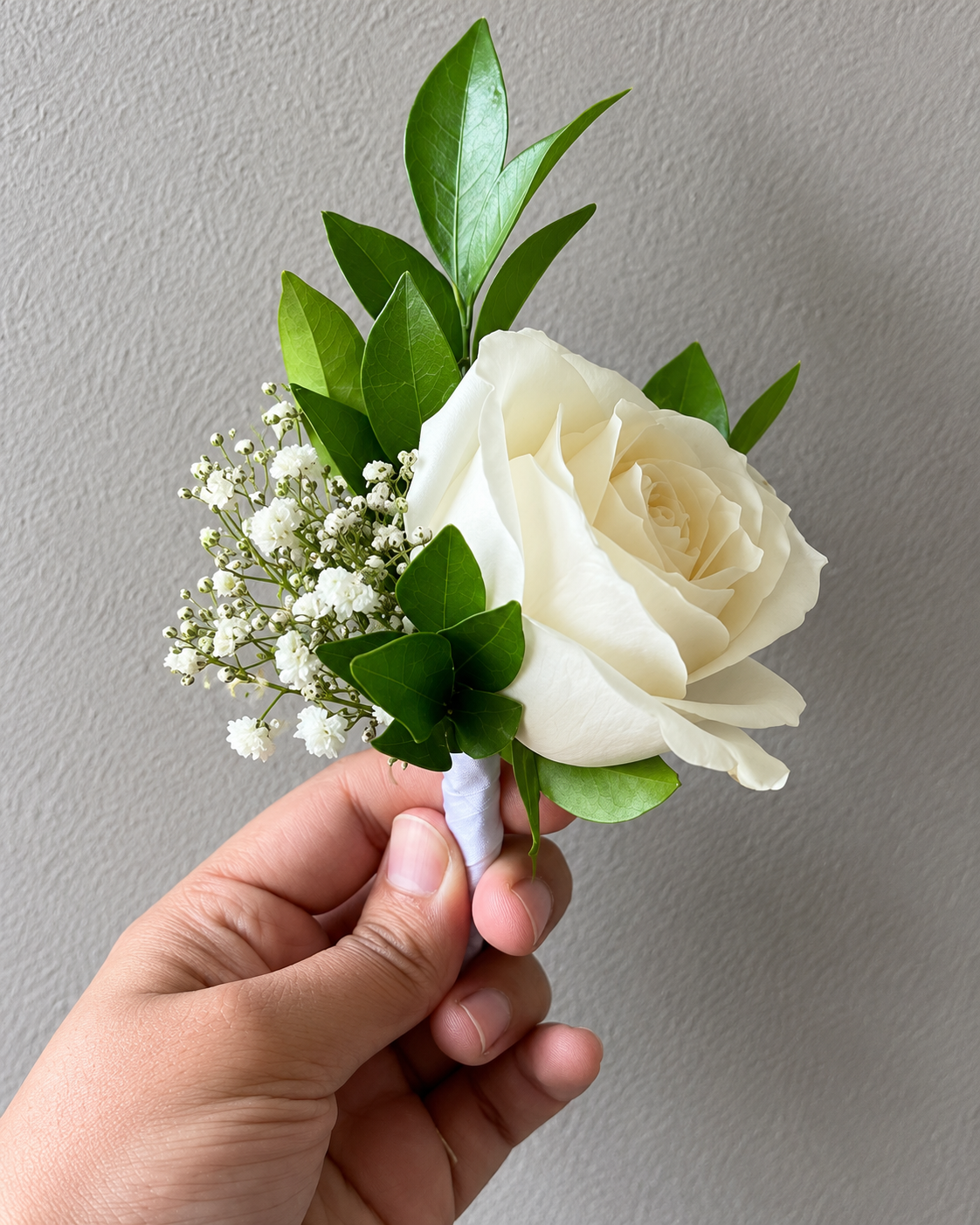 Classic Rose Boutonniere