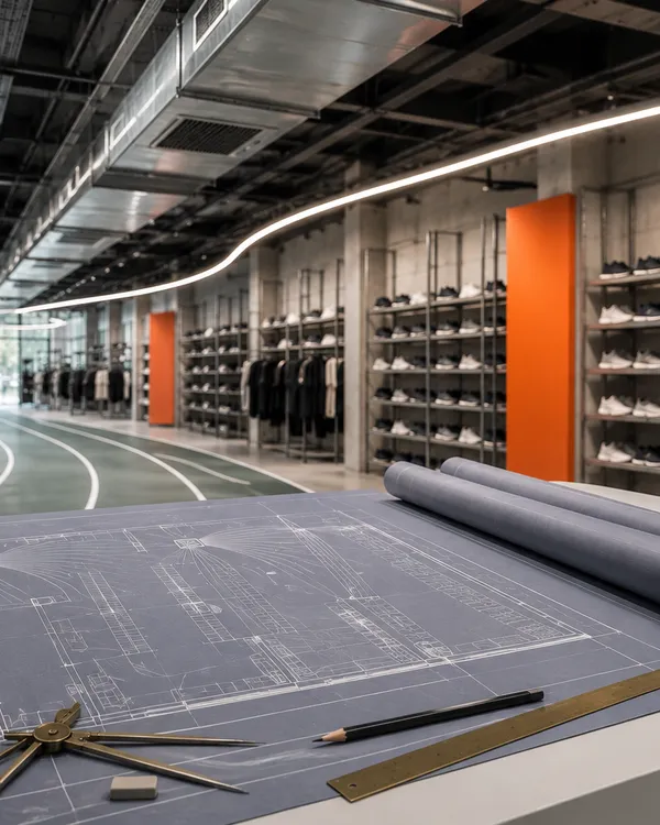Site survey at Sportsyard before install