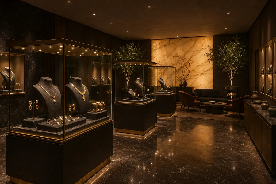 Jewellery showrooms scent marketing india - airosyn