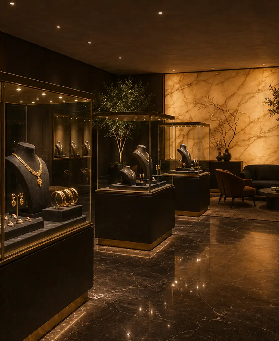 Jewellery showrooms scent marketing india - airosyn