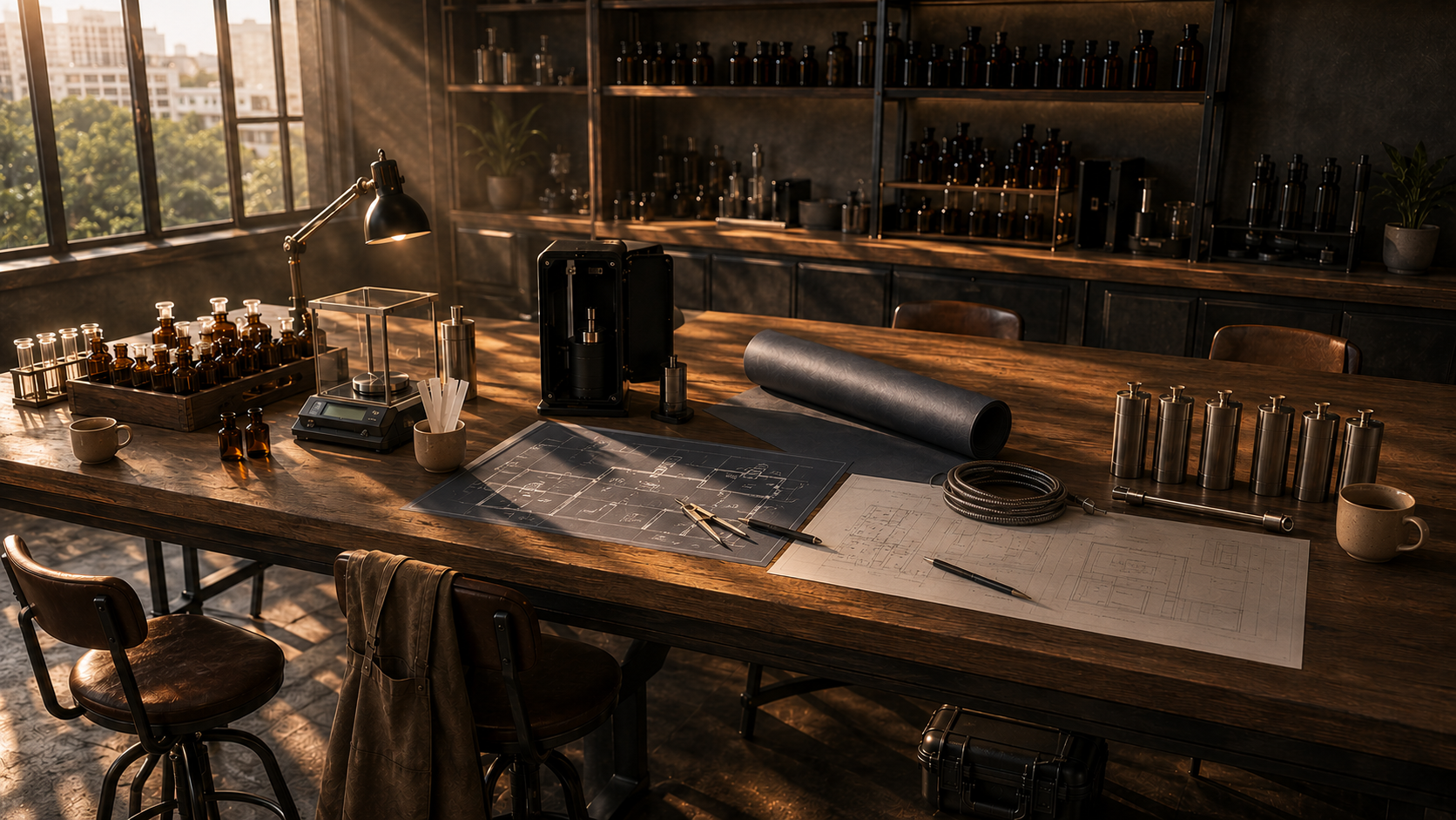 Airosyn perfumery lab