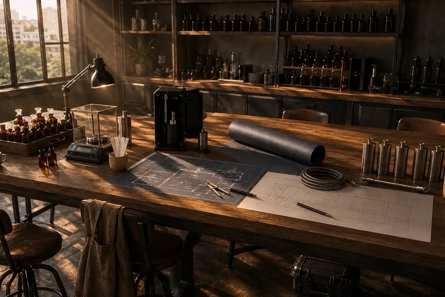 Airosyn perfumery lab