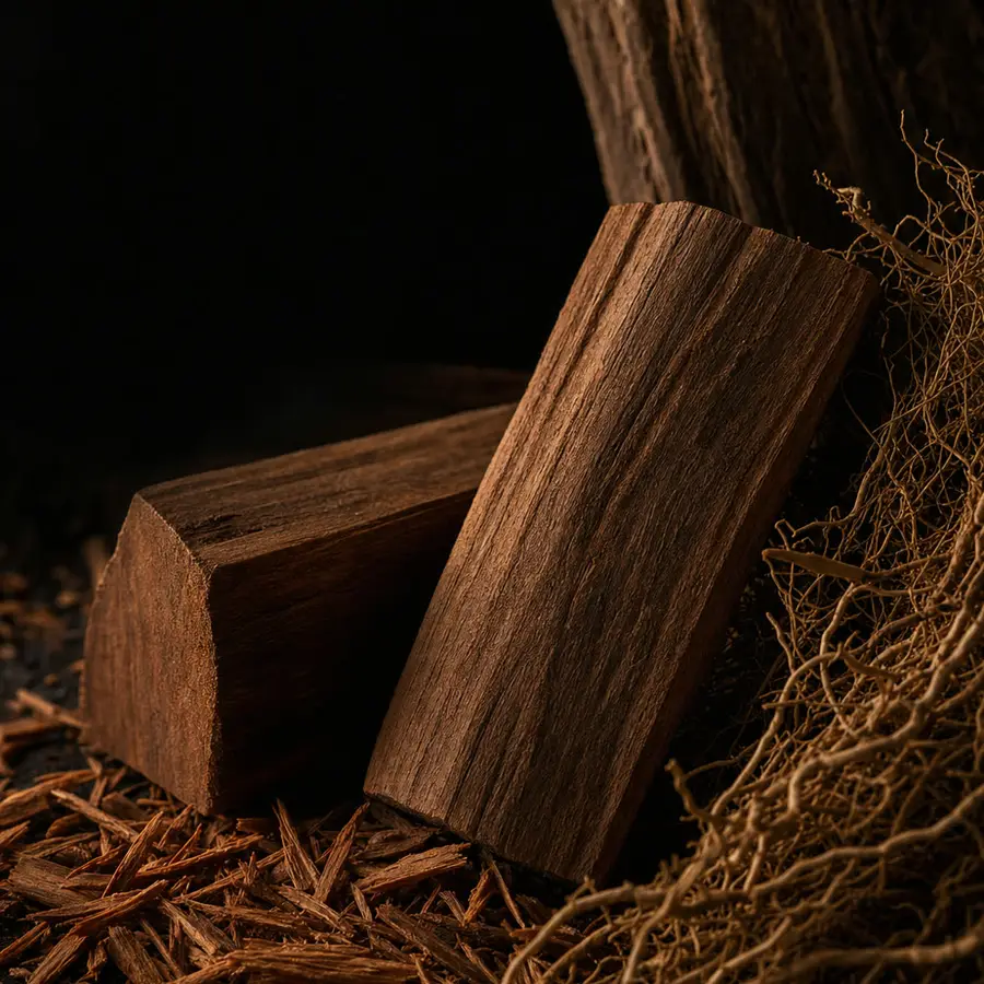 Woody scent family