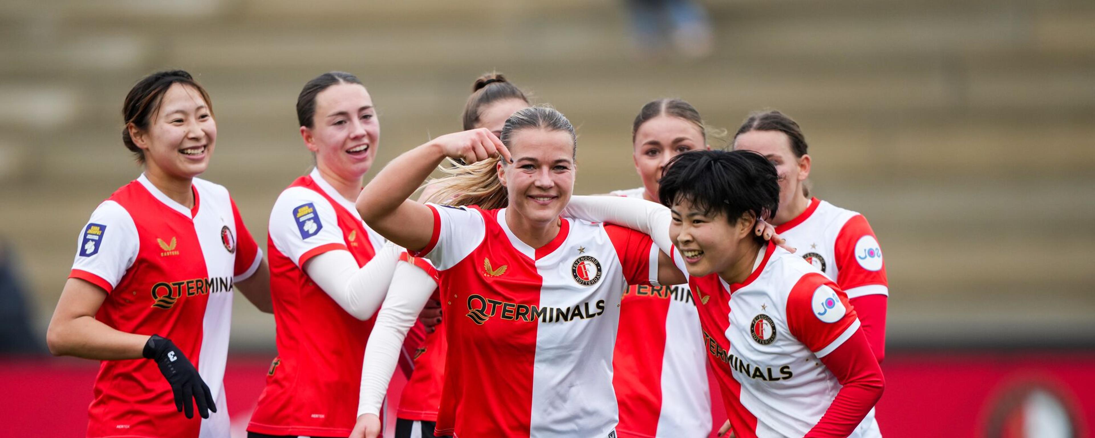 Bezoek Feyenoord Vrouwen 1