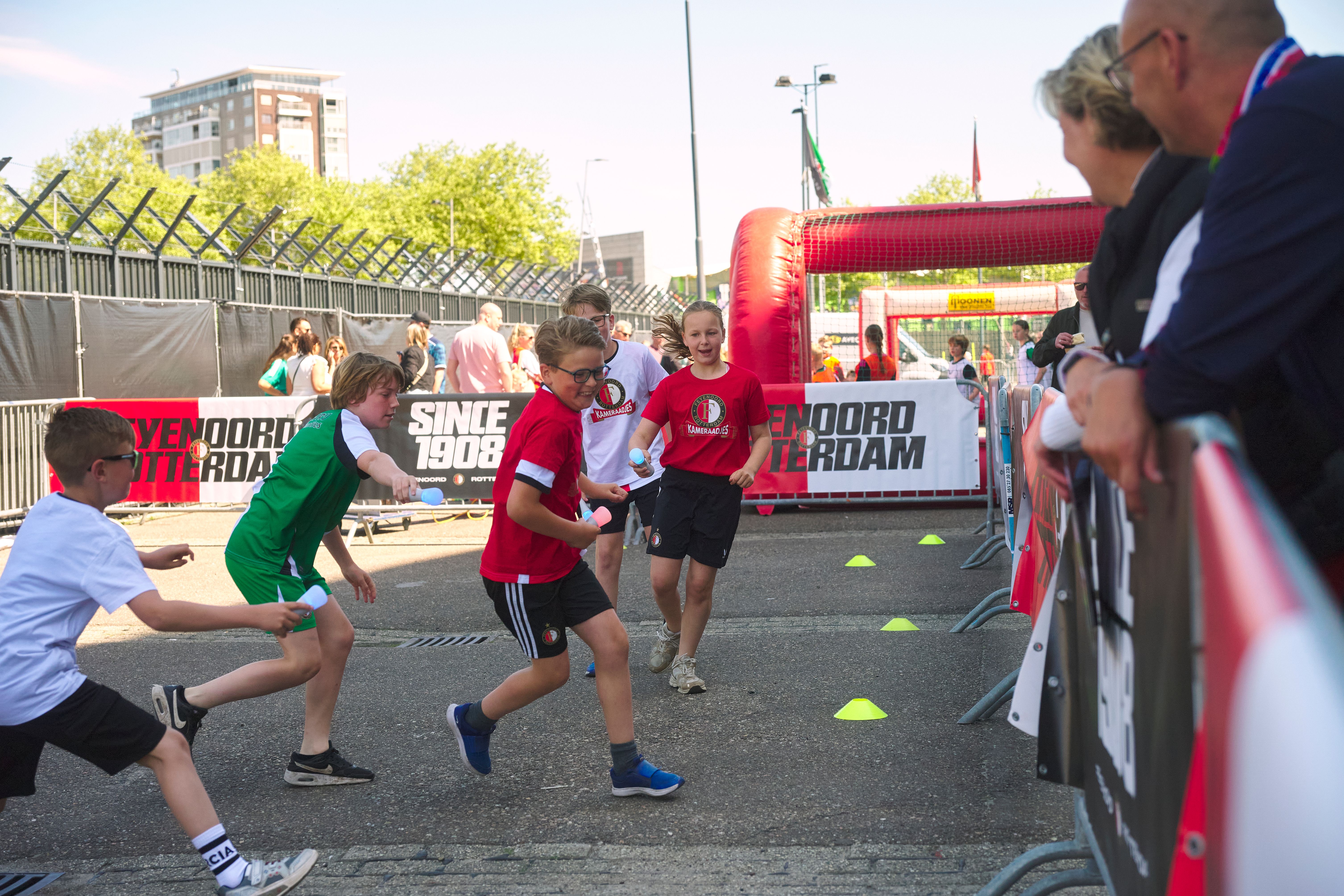 Kameraadjeswedstrijd Feyenoord V1 - Excelsior in De Kuip