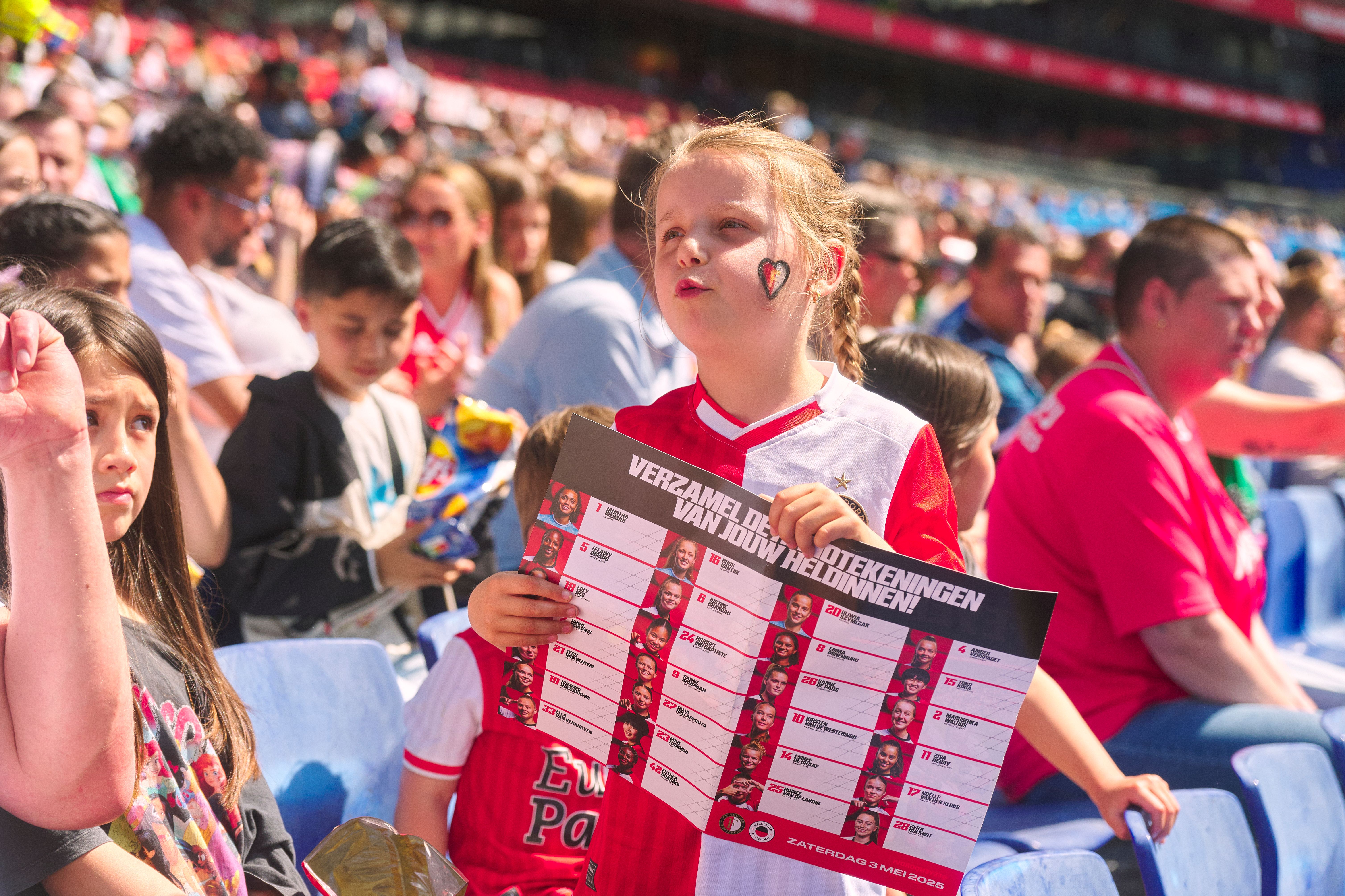 Kameraadjeswedstrijd Feyenoord V1 - Excelsior in De Kuip