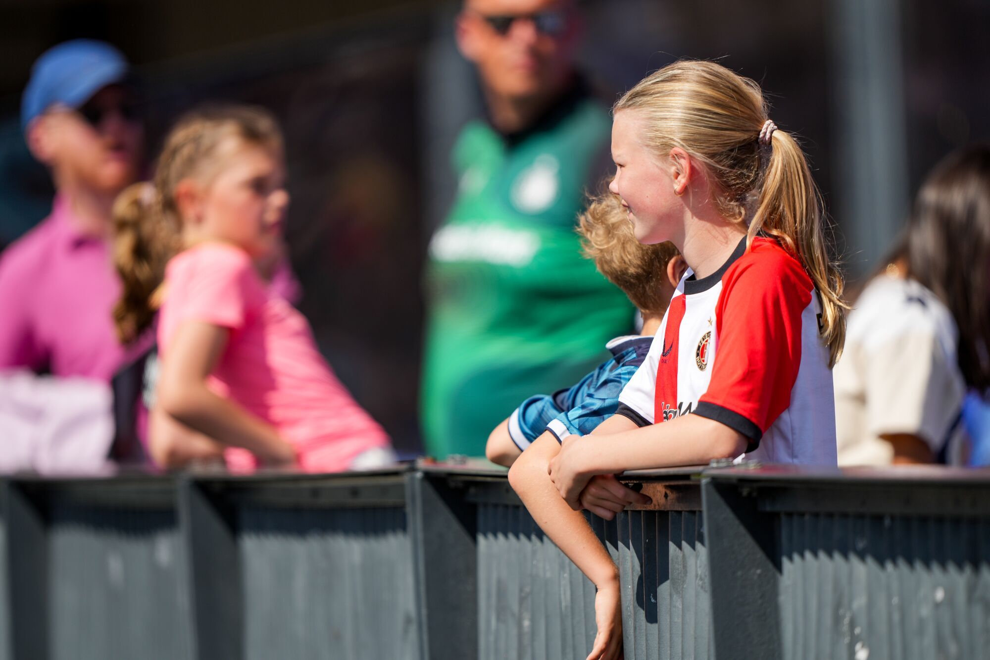 Kameraadjeswedstrijd Feyenoord V1 - Excelsior in De Kuip