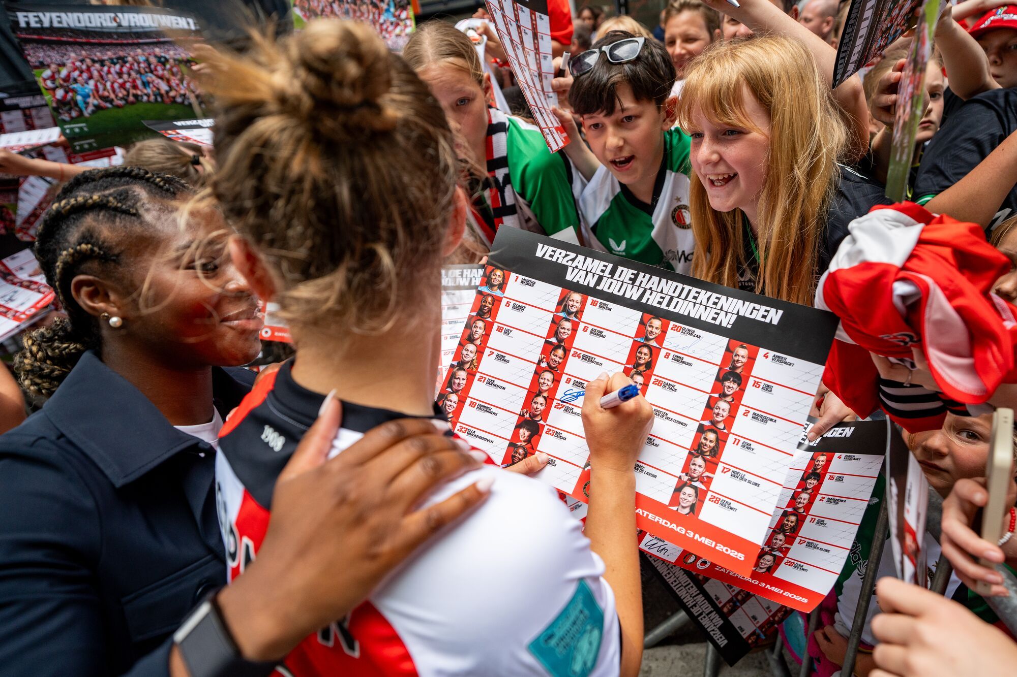 Kameraadjeswedstrijd Feyenoord V1 - Excelsior in De Kuip