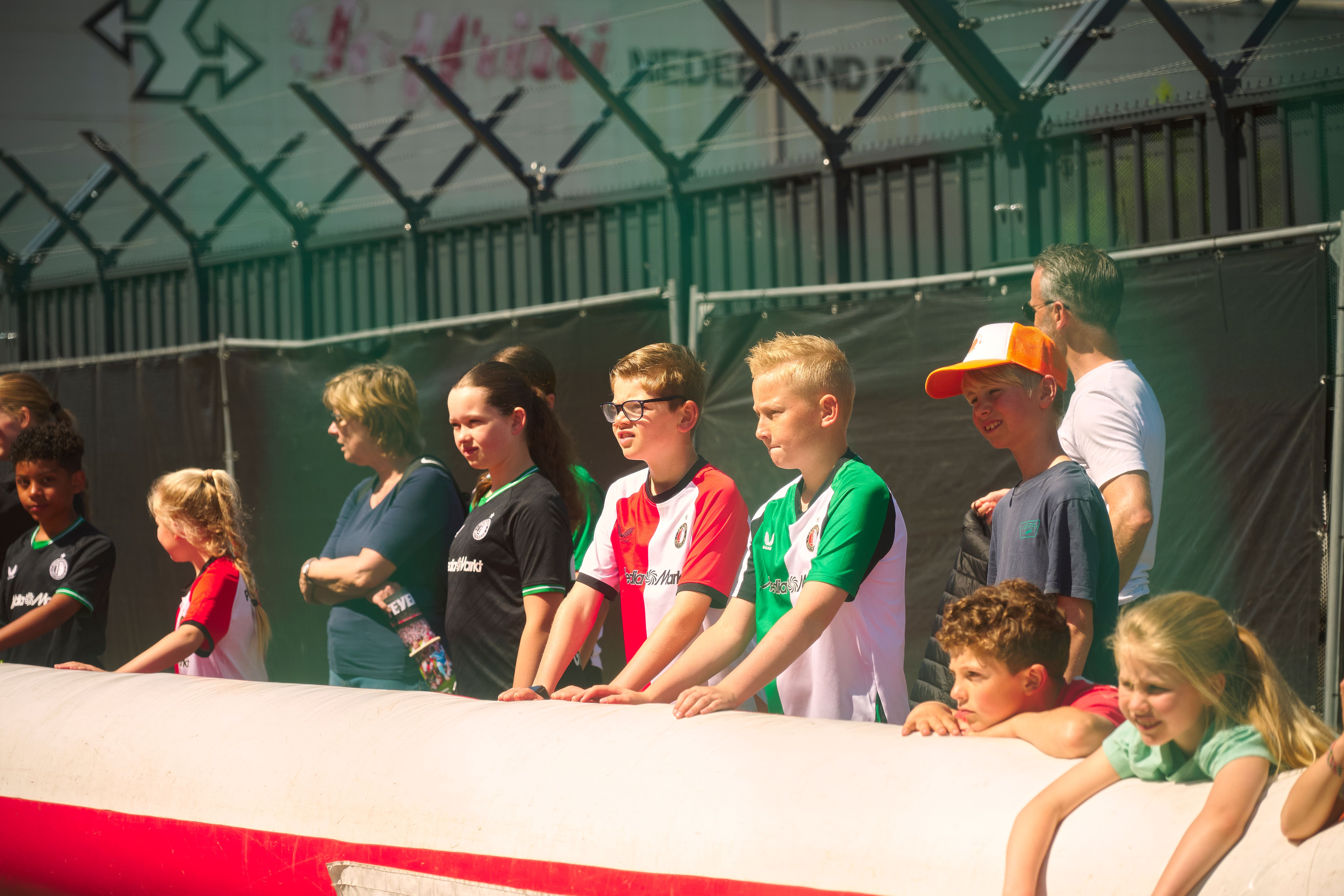 Kameraadjeswedstrijd Feyenoord V1 - Excelsior in De Kuip
