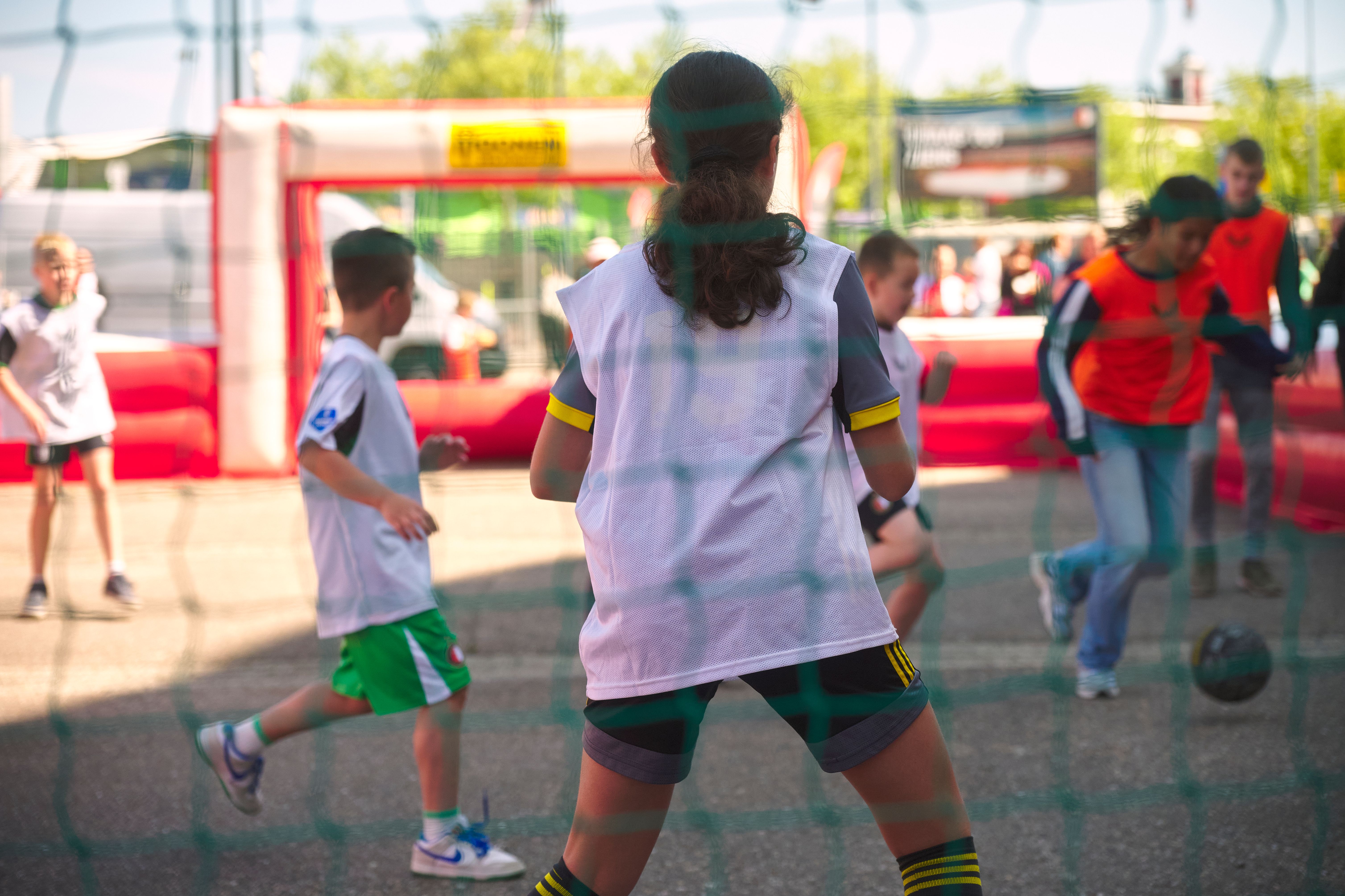 Kameraadjeswedstrijd Feyenoord V1 - Excelsior in De Kuip