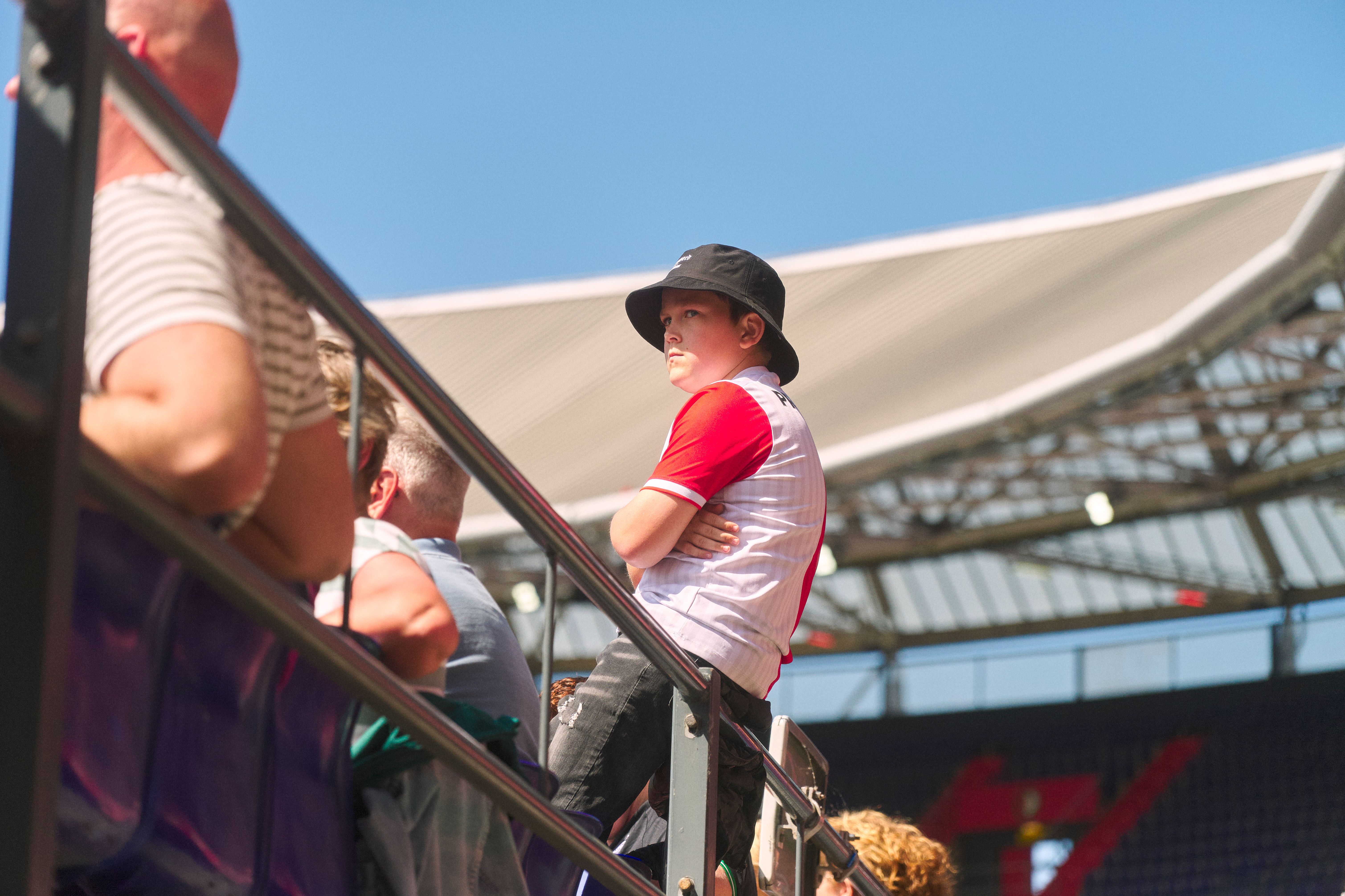 Kameraadjeswedstrijd Feyenoord V1 - Excelsior in De Kuip