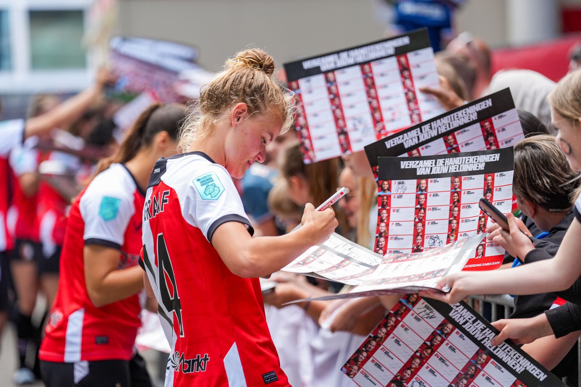 Kameraadjeswedstrijd Feyenoord V1 - Excelsior in De Kuip