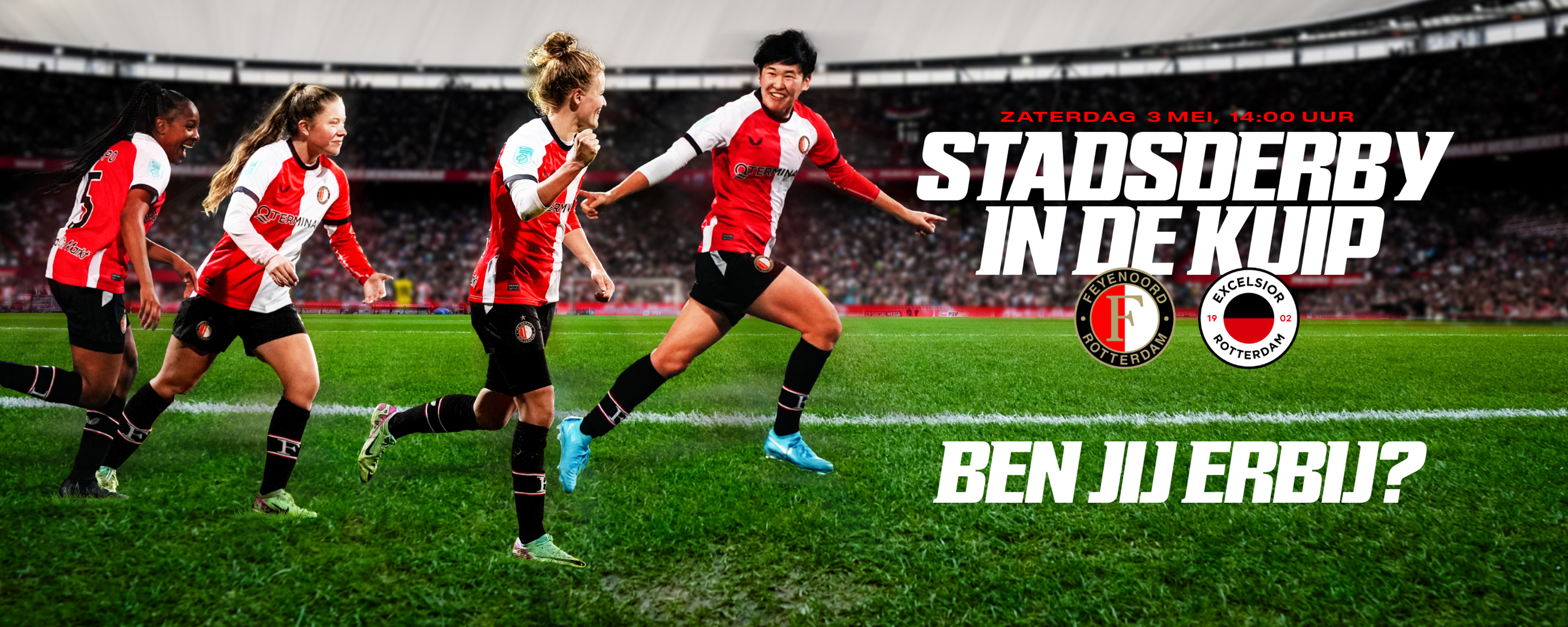 Feyenoord Vrouwen 1 - Excelsior in De Kuip