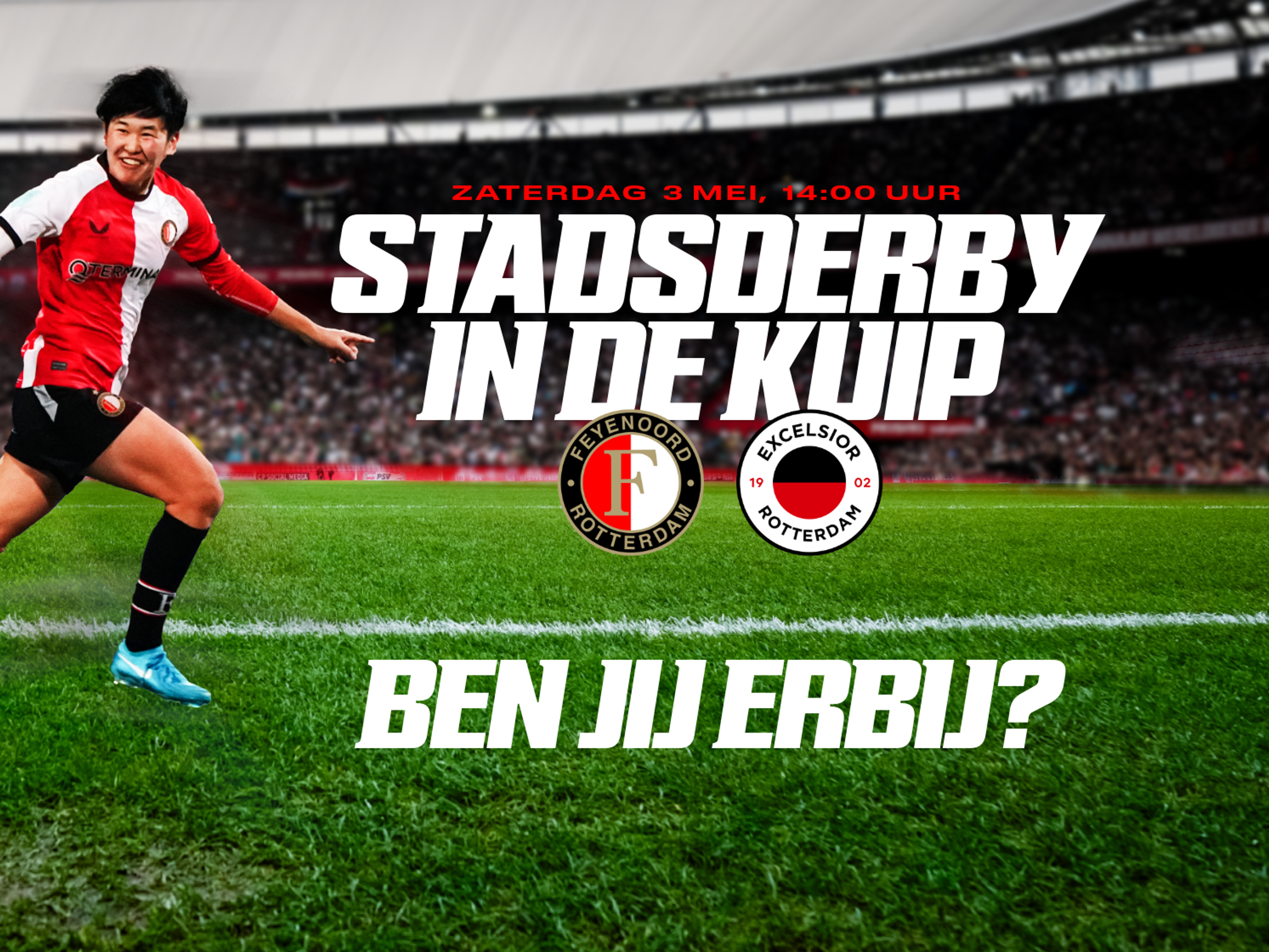 Feyenoord Vrouwen 1 - Excelsior in De Kuip