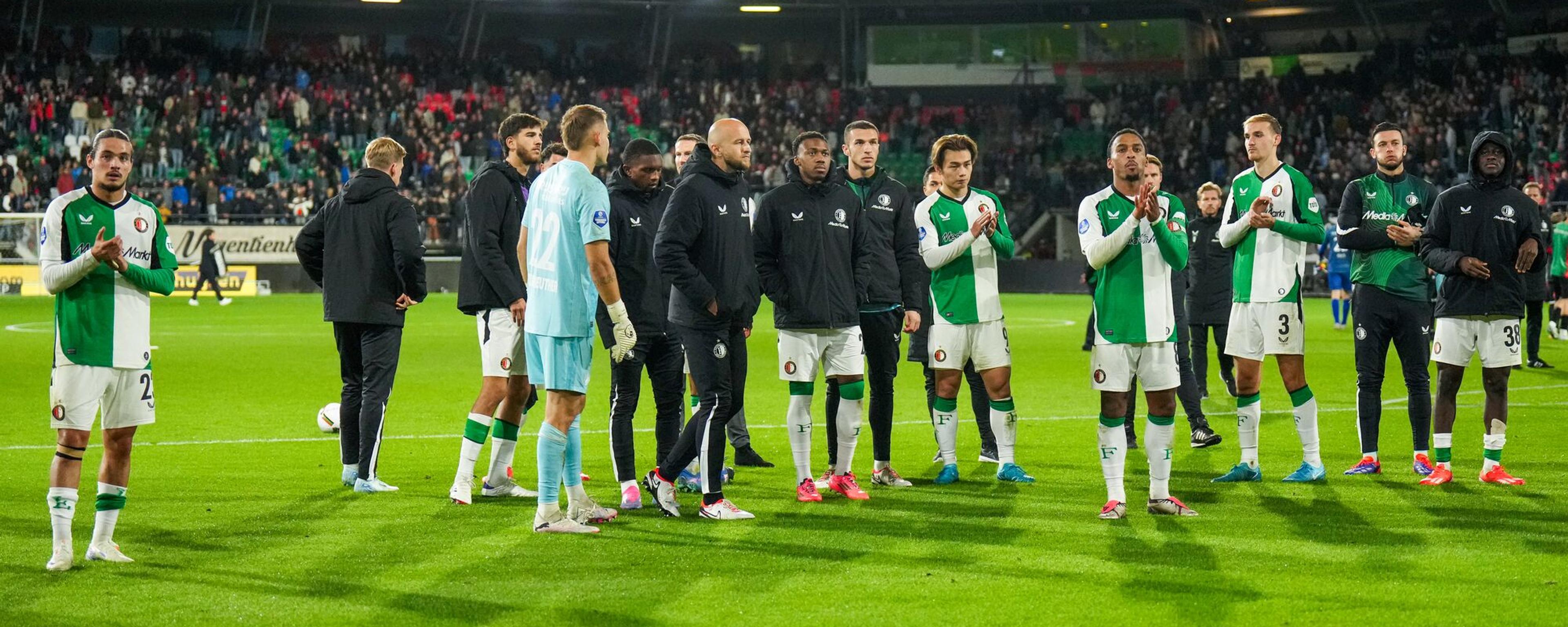 Thanking the away fans header en