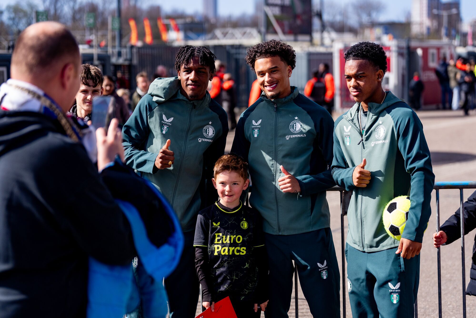 Kameraadjeswedstrijd Feyenoord - Go Ahead Eagles