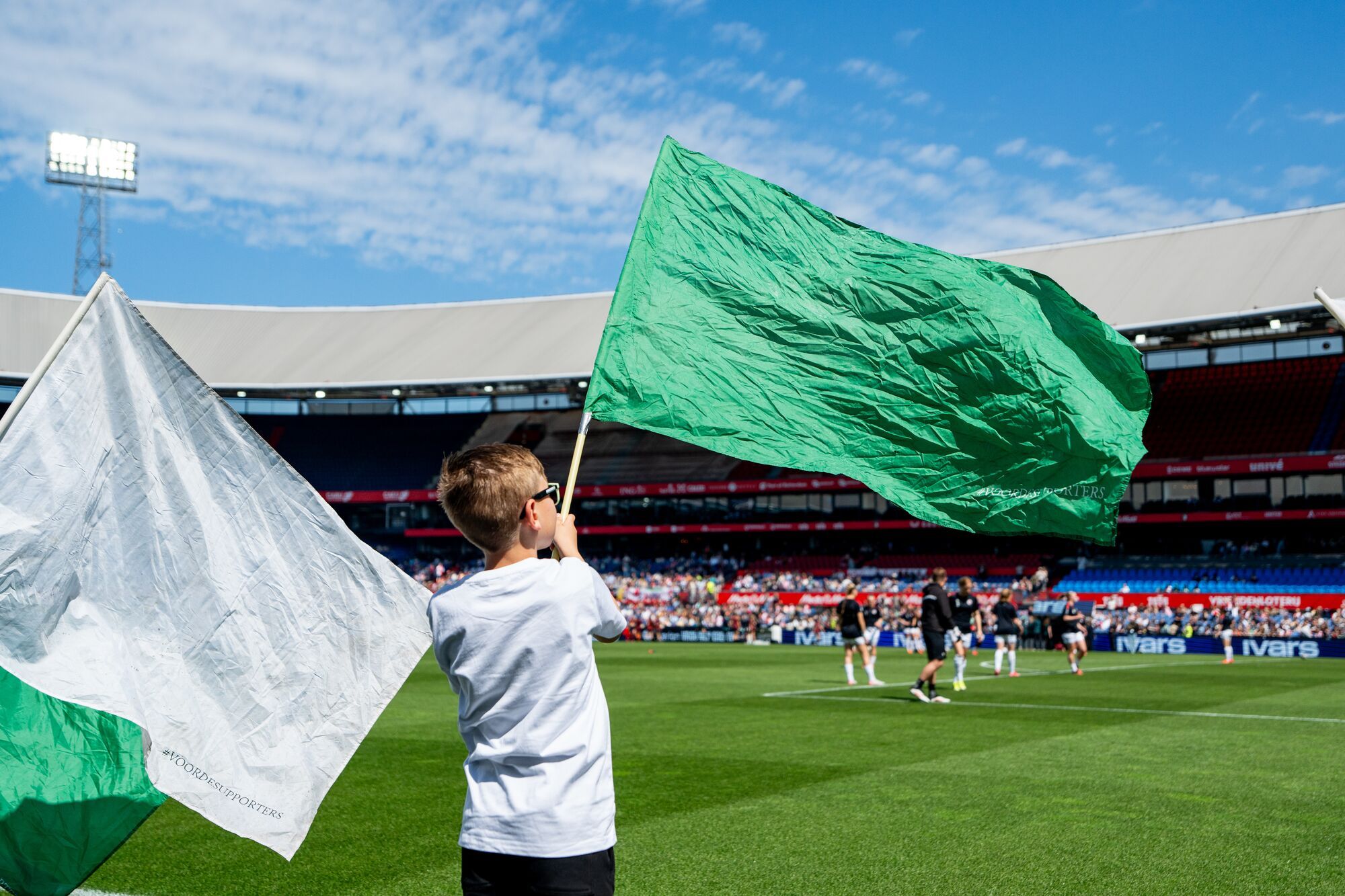 Kameraadjeswedstrijd Feyenoord V1 - Excelsior in De Kuip