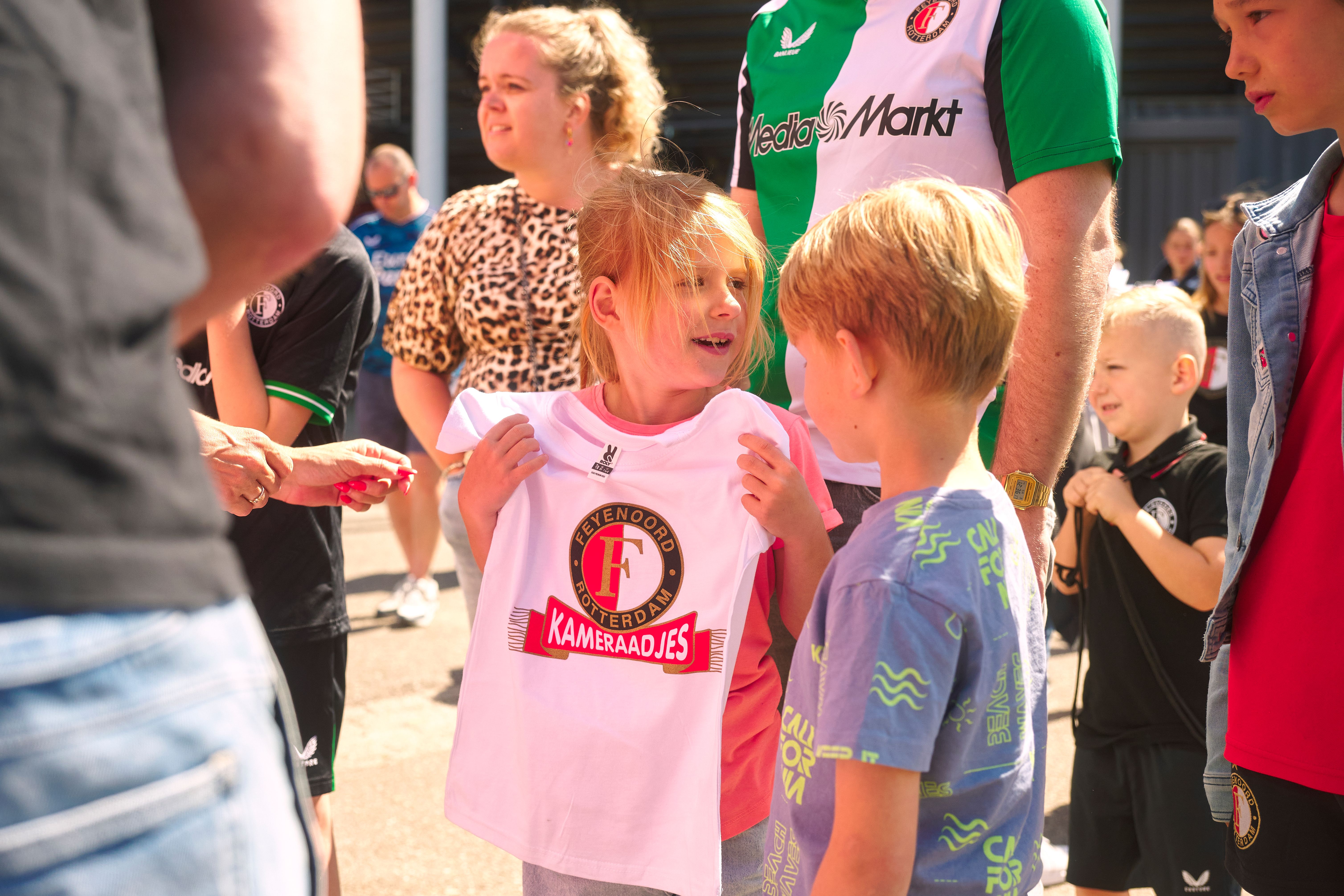 Kameraadjeswedstrijd Feyenoord V1 - Excelsior in De Kuip