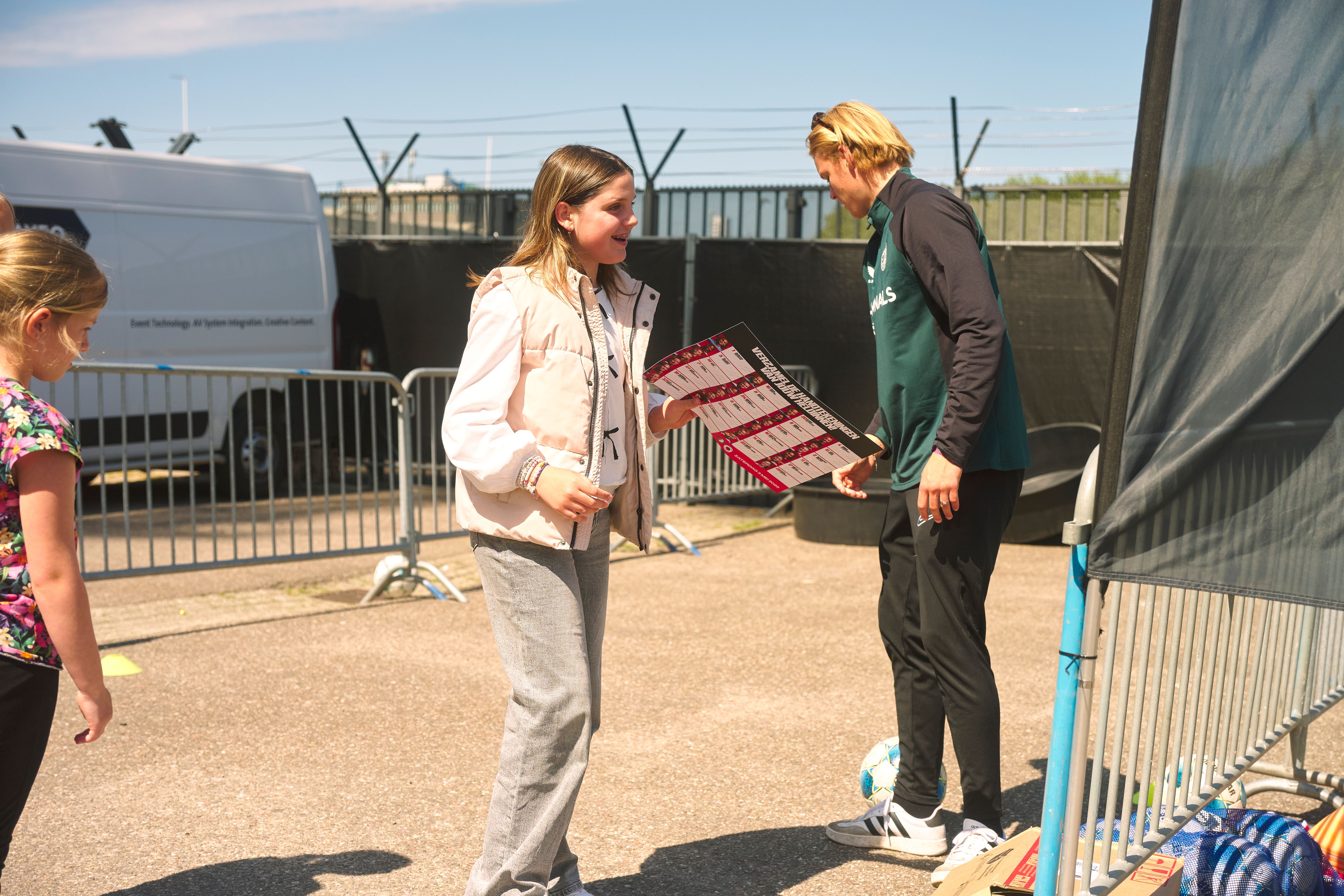 Kameraadjeswedstrijd Feyenoord V1 - Excelsior in De Kuip