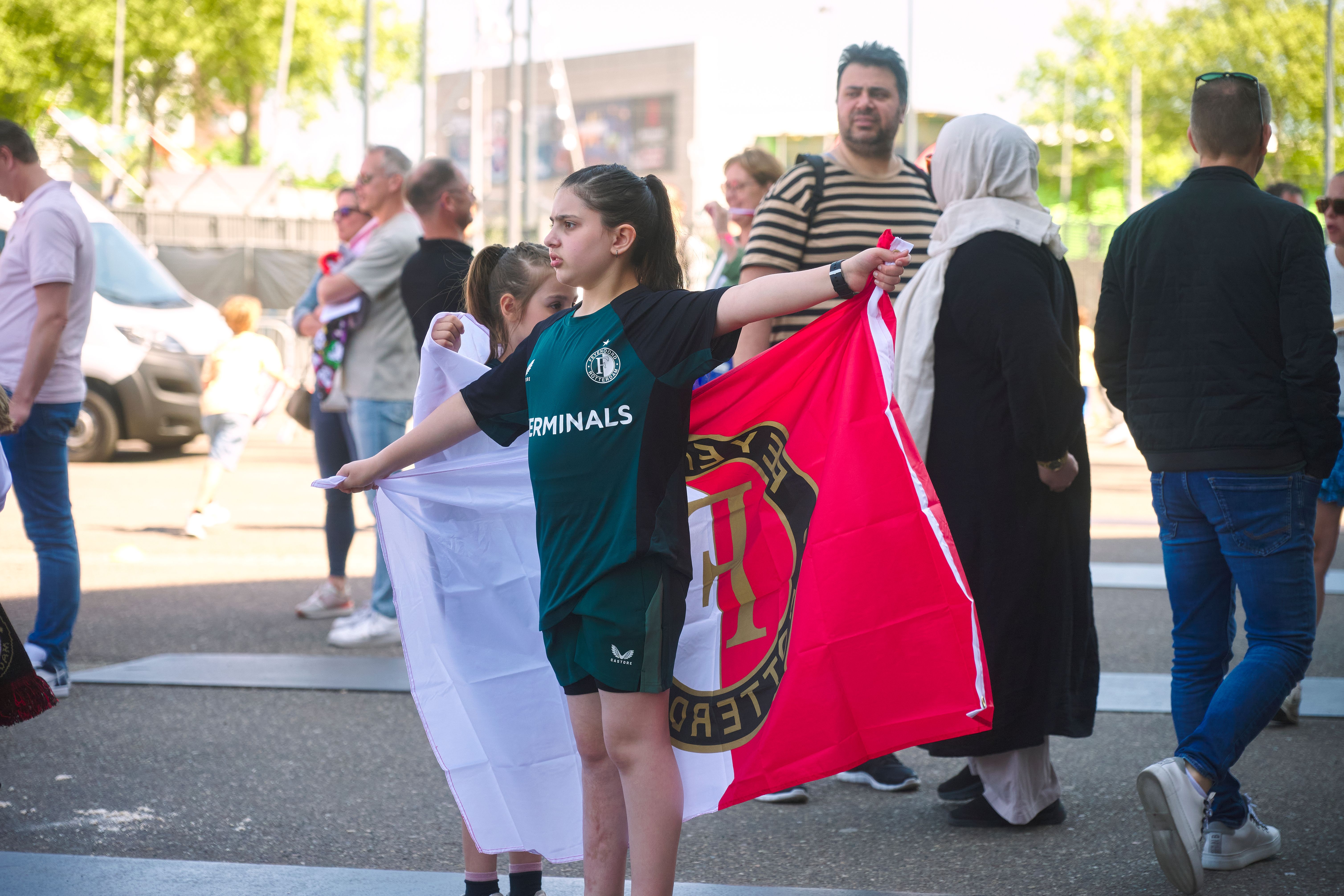 Kameraadjeswedstrijd Feyenoord V1 - Excelsior in De Kuip