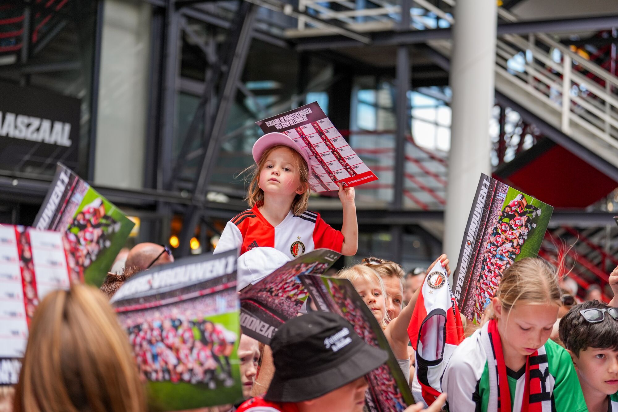 Kameraadjeswedstrijd Feyenoord V1 - Excelsior in De Kuip