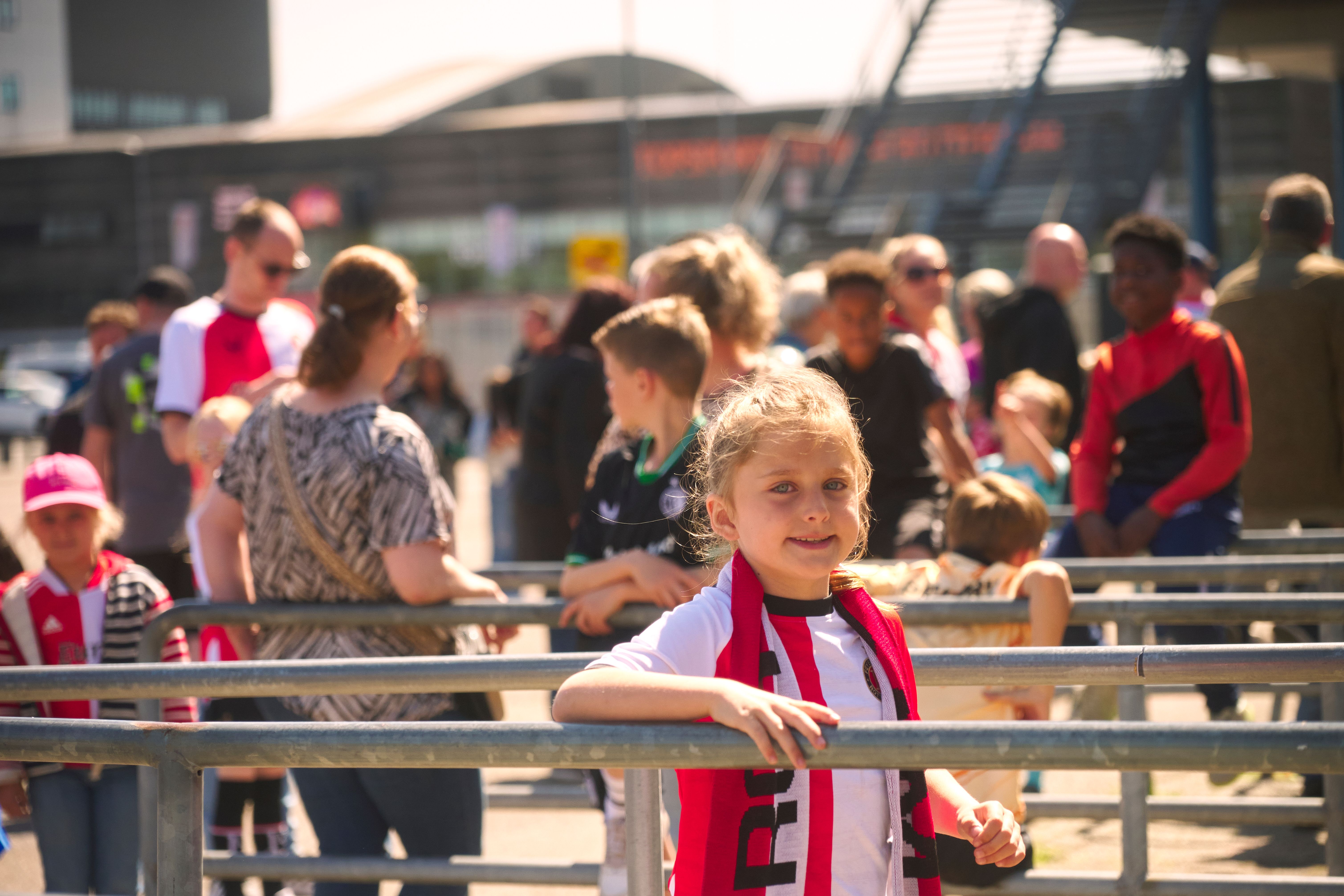 Kameraadjeswedstrijd Feyenoord V1 - Excelsior in De Kuip