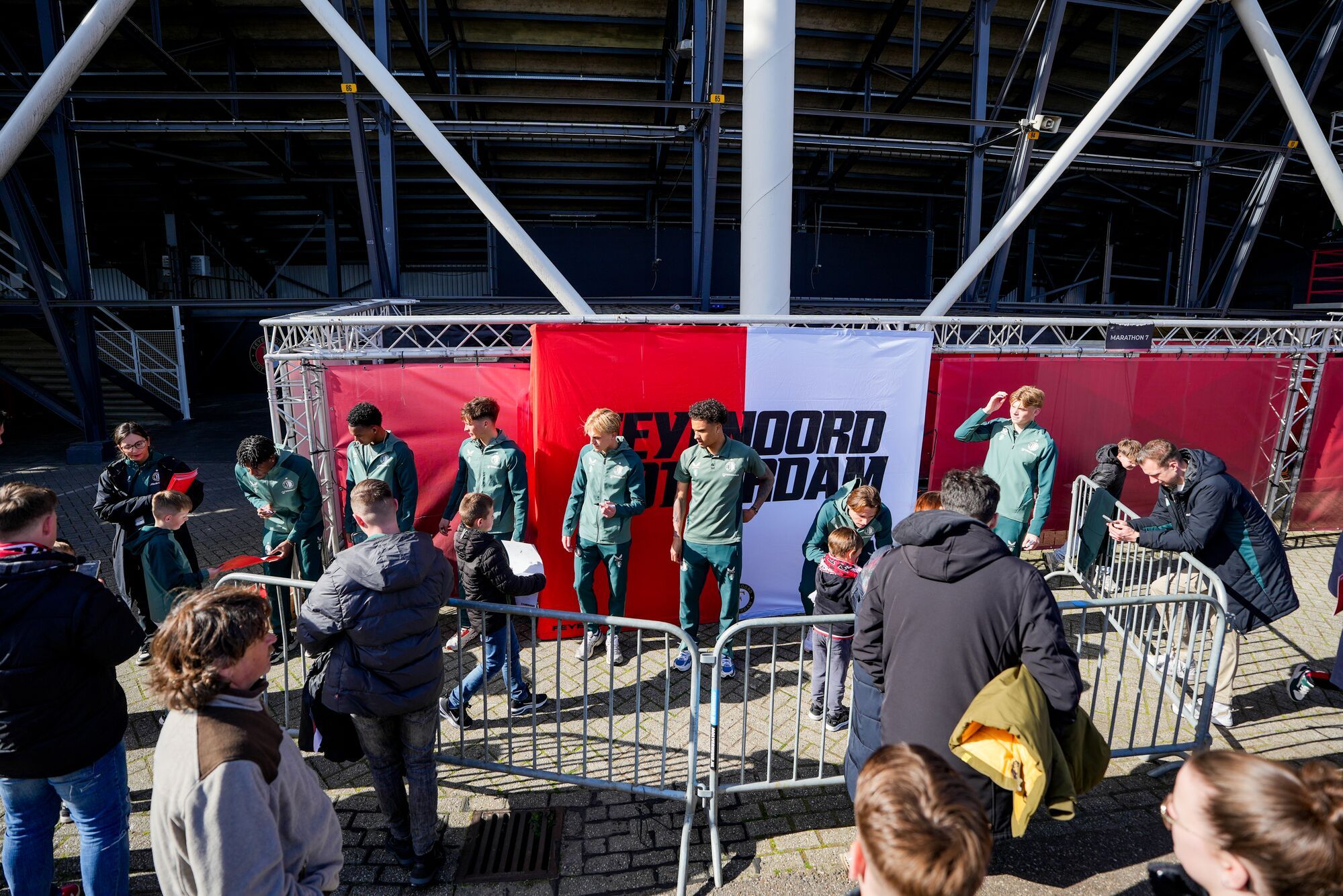 Kameraadjeswedstrijd Feyenoord - Go Ahead Eagles