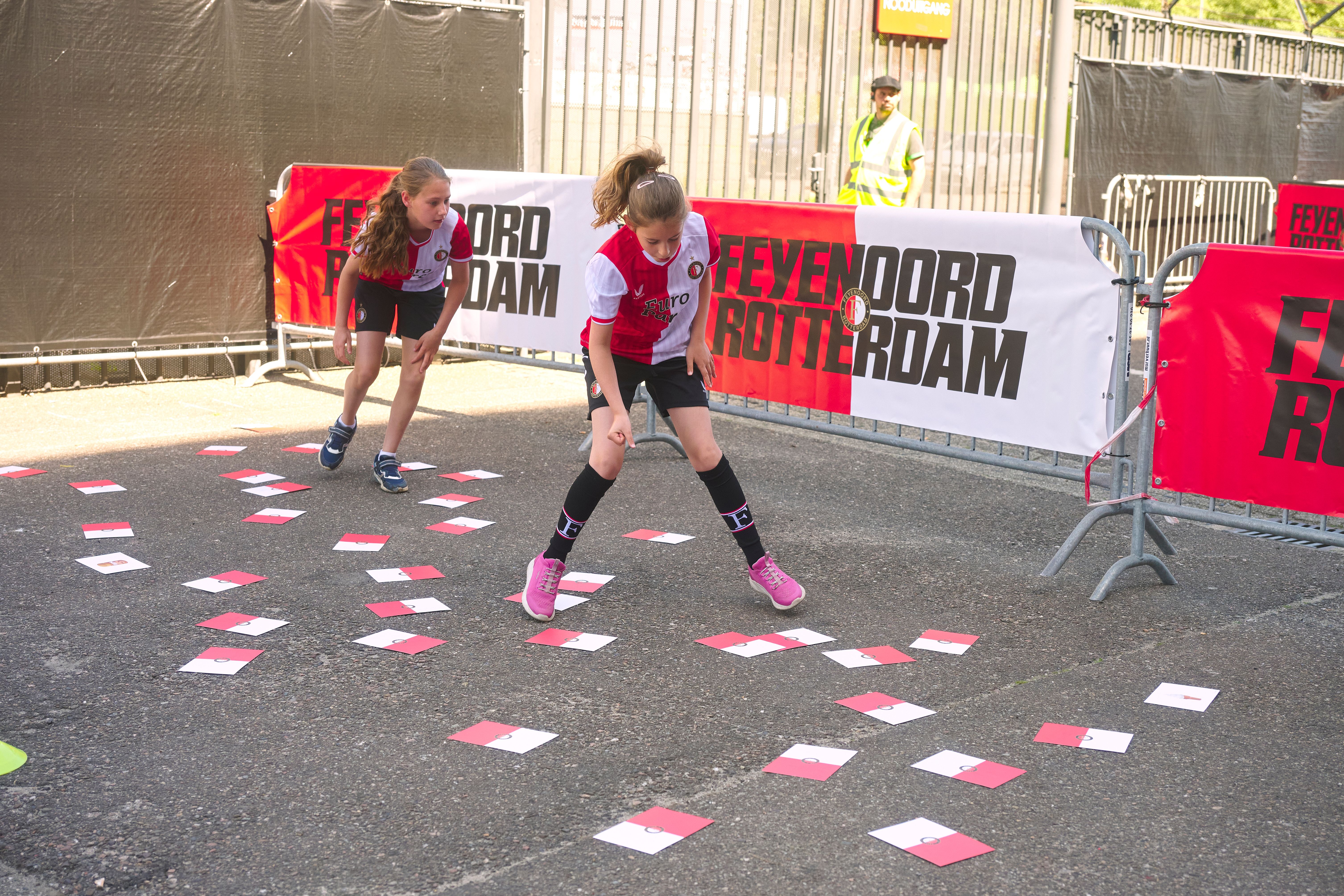 Kameraadjeswedstrijd Feyenoord V1 - Excelsior in De Kuip