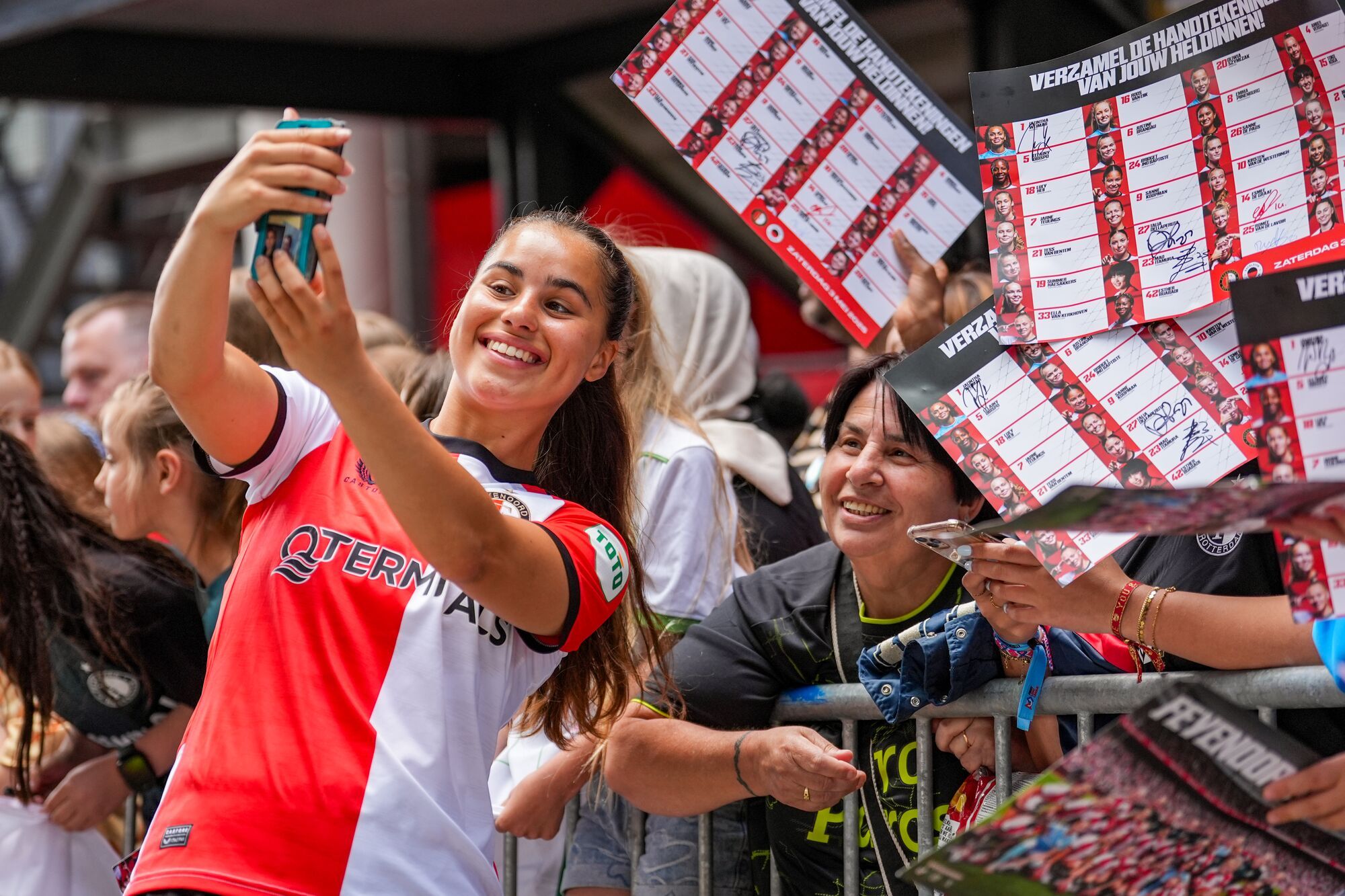 Kameraadjeswedstrijd Feyenoord V1 - Excelsior in De Kuip