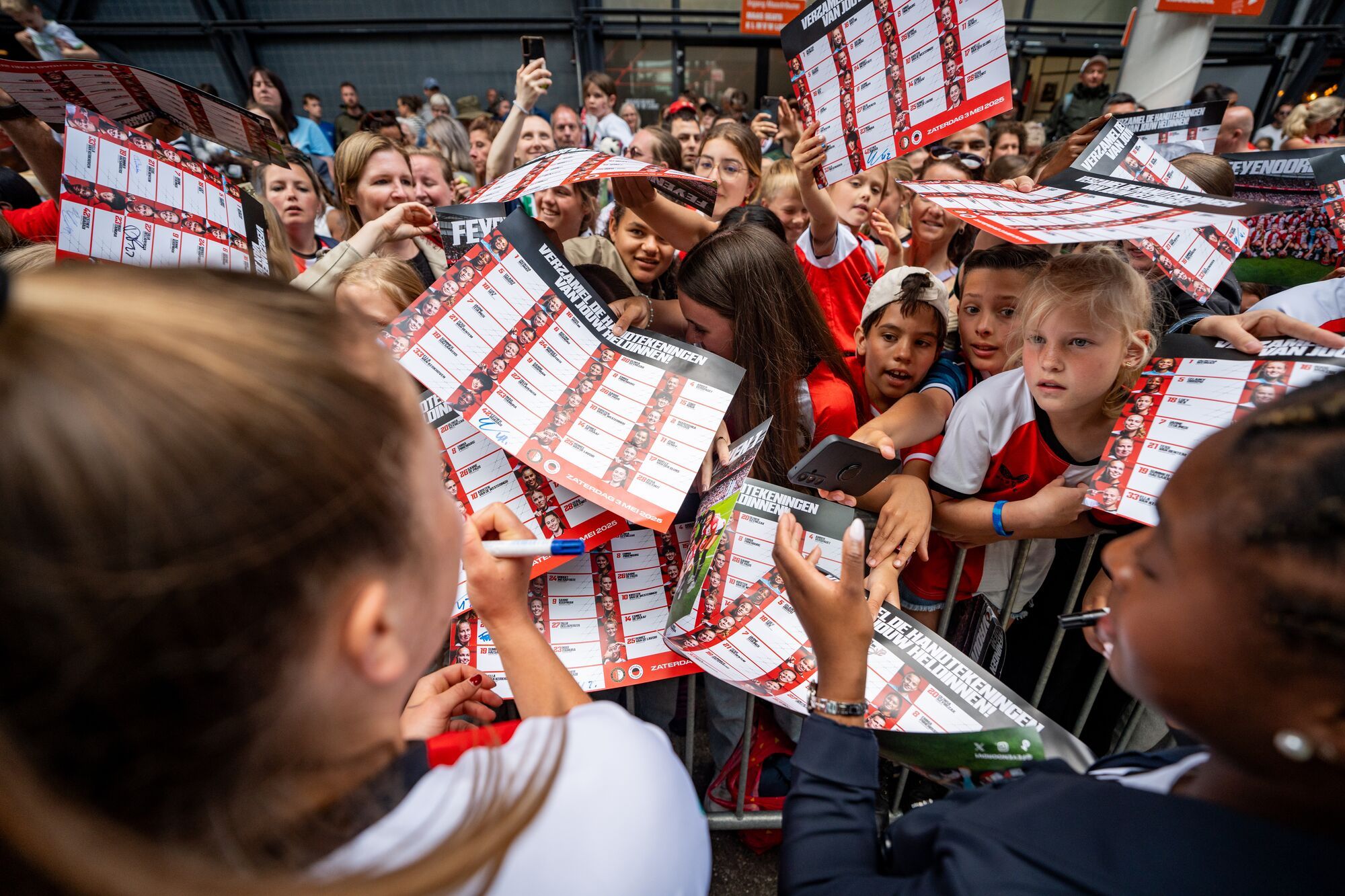 Kameraadjeswedstrijd Feyenoord V1 - Excelsior in De Kuip