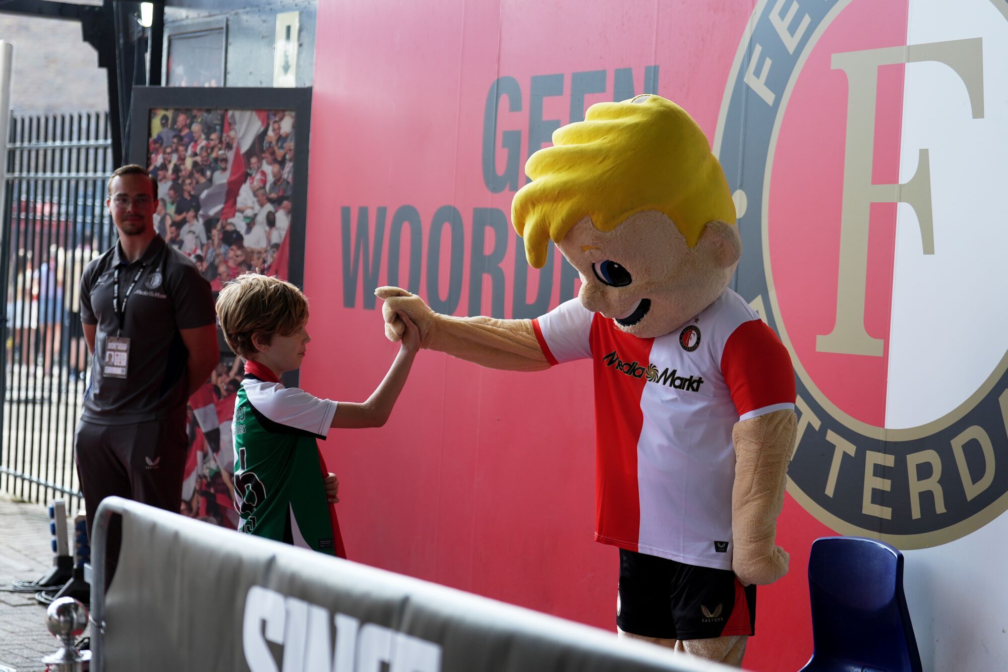 Kameraadjeswedstrijd Feyenoord - NAC Breda