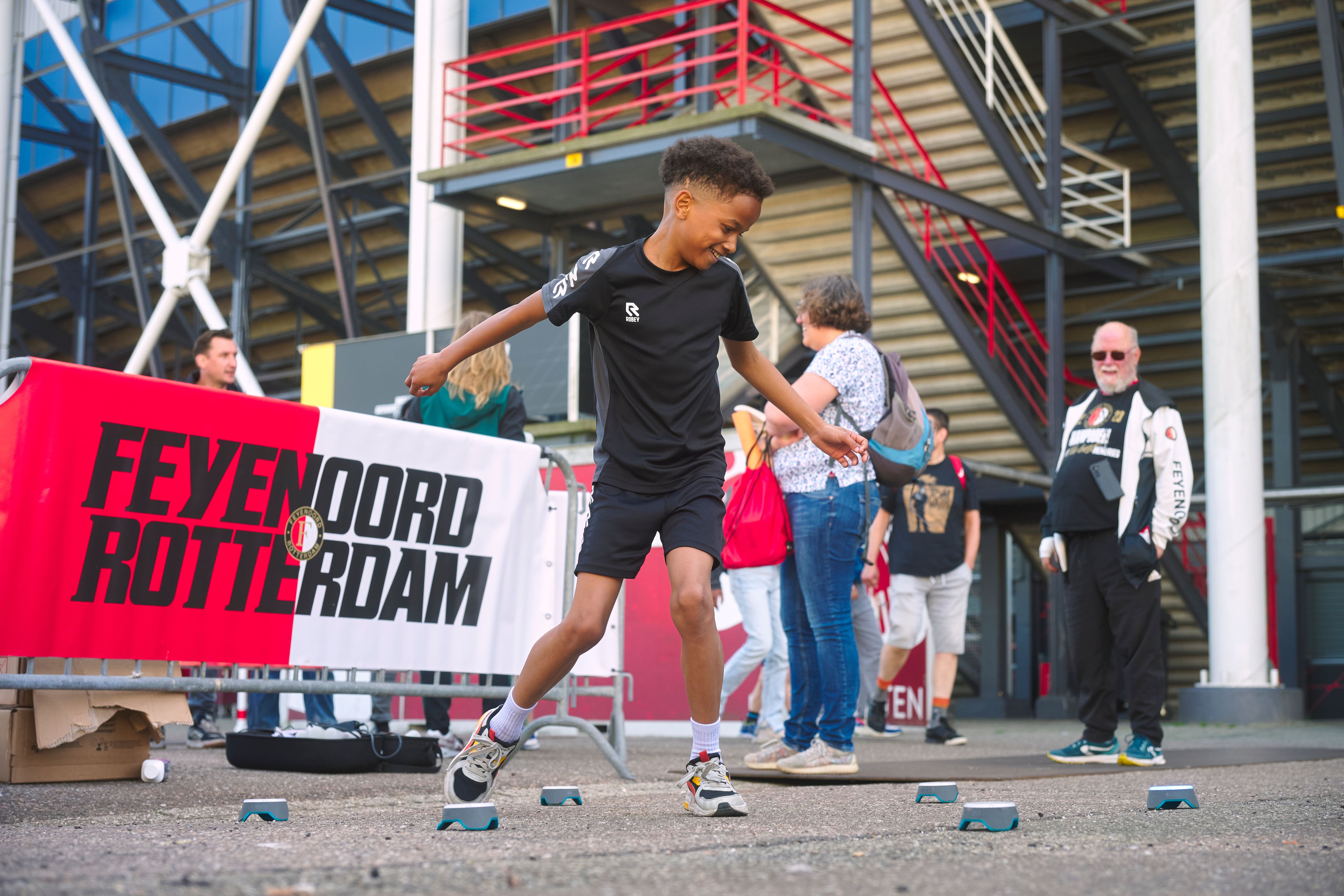 Kameraadjeswedstrijd Feyenoord V1 - Excelsior in De Kuip