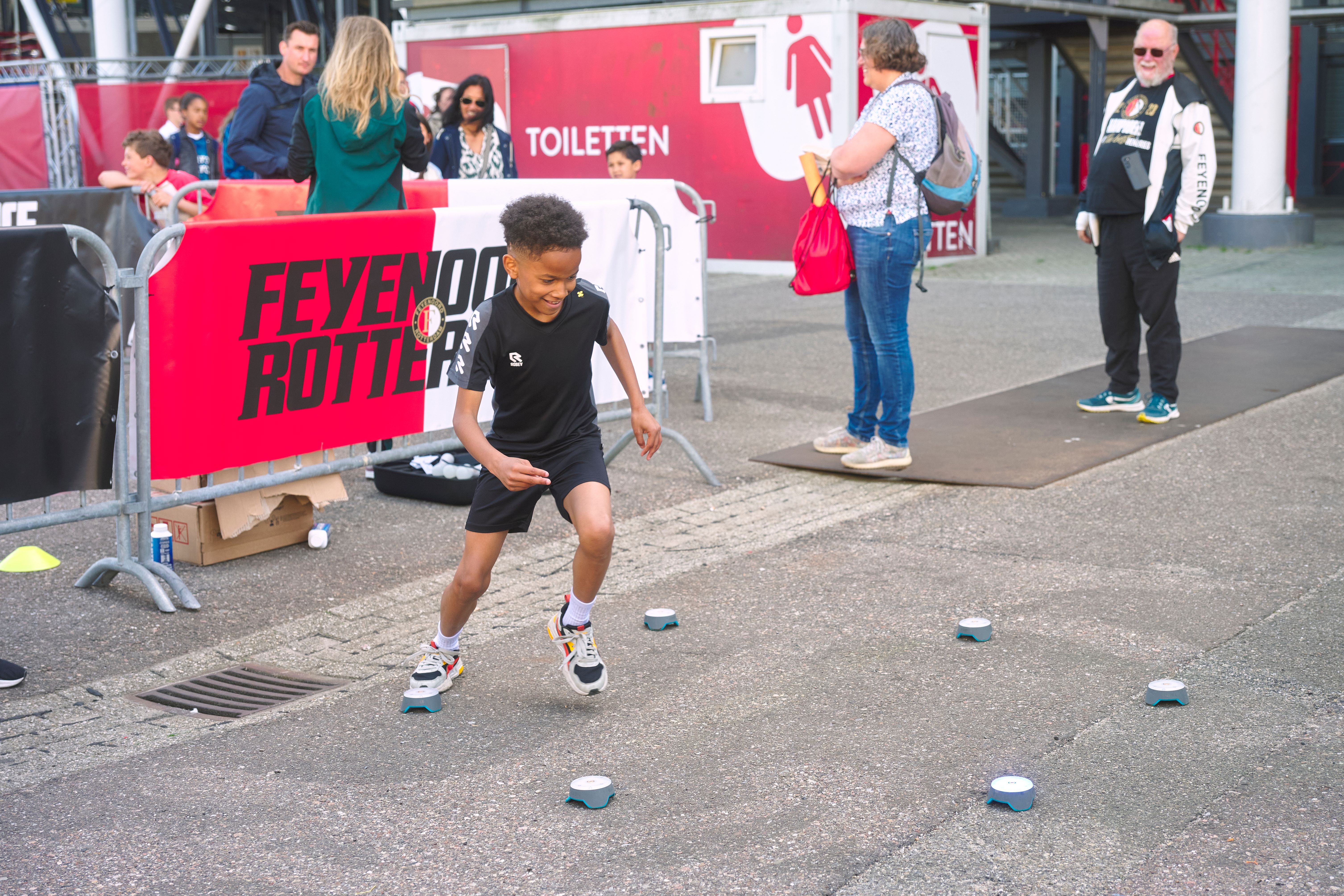 Kameraadjeswedstrijd Feyenoord V1 - Excelsior in De Kuip