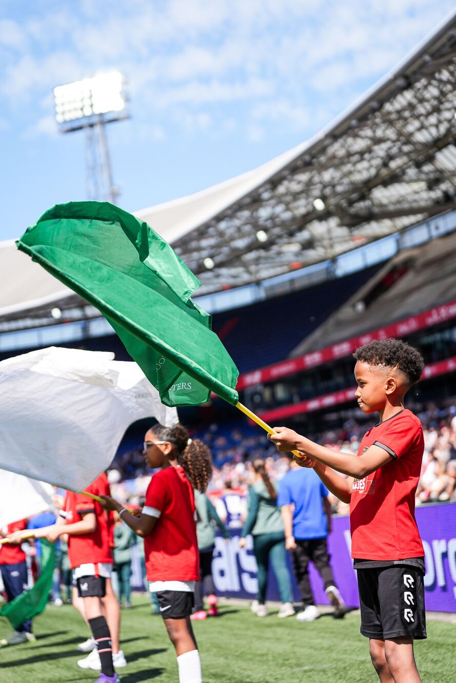 Kameraadjeswedstrijd Feyenoord V1 - Excelsior in De Kuip