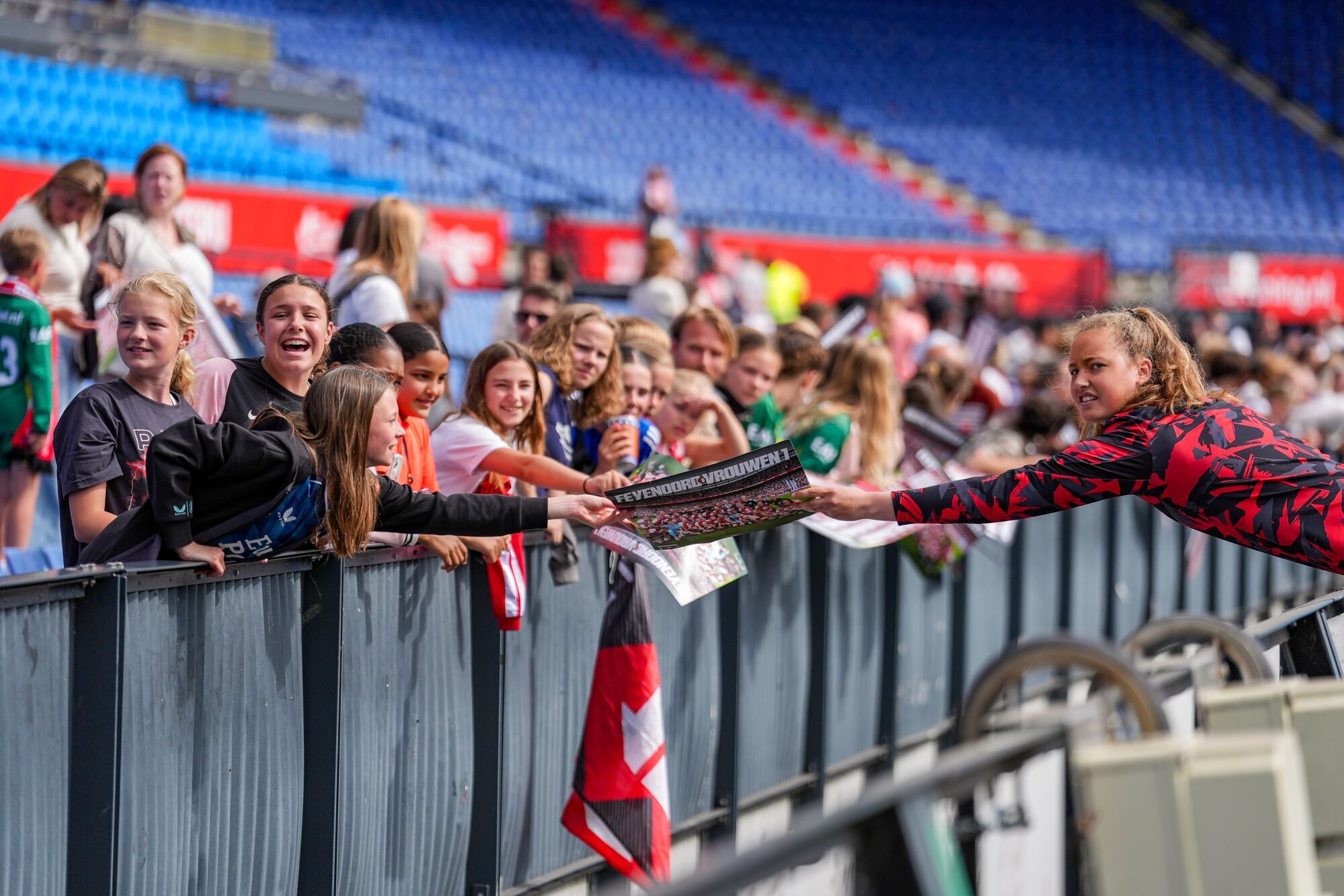 Kameraadjeswedstrijd Feyenoord V1 - Excelsior in De Kuip
