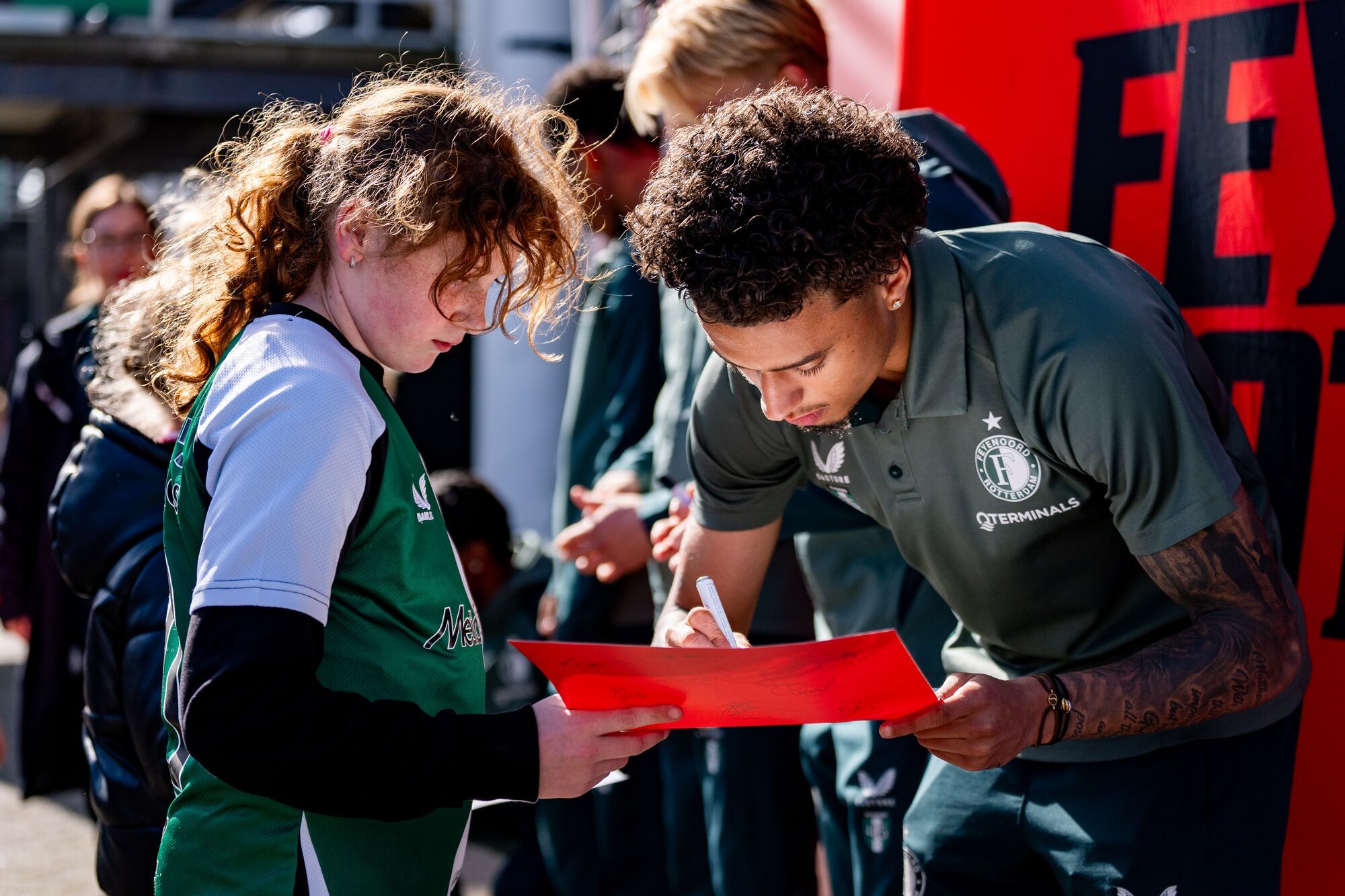 Kameraadjeswedstrijd Feyenoord - Go Ahead Eagles