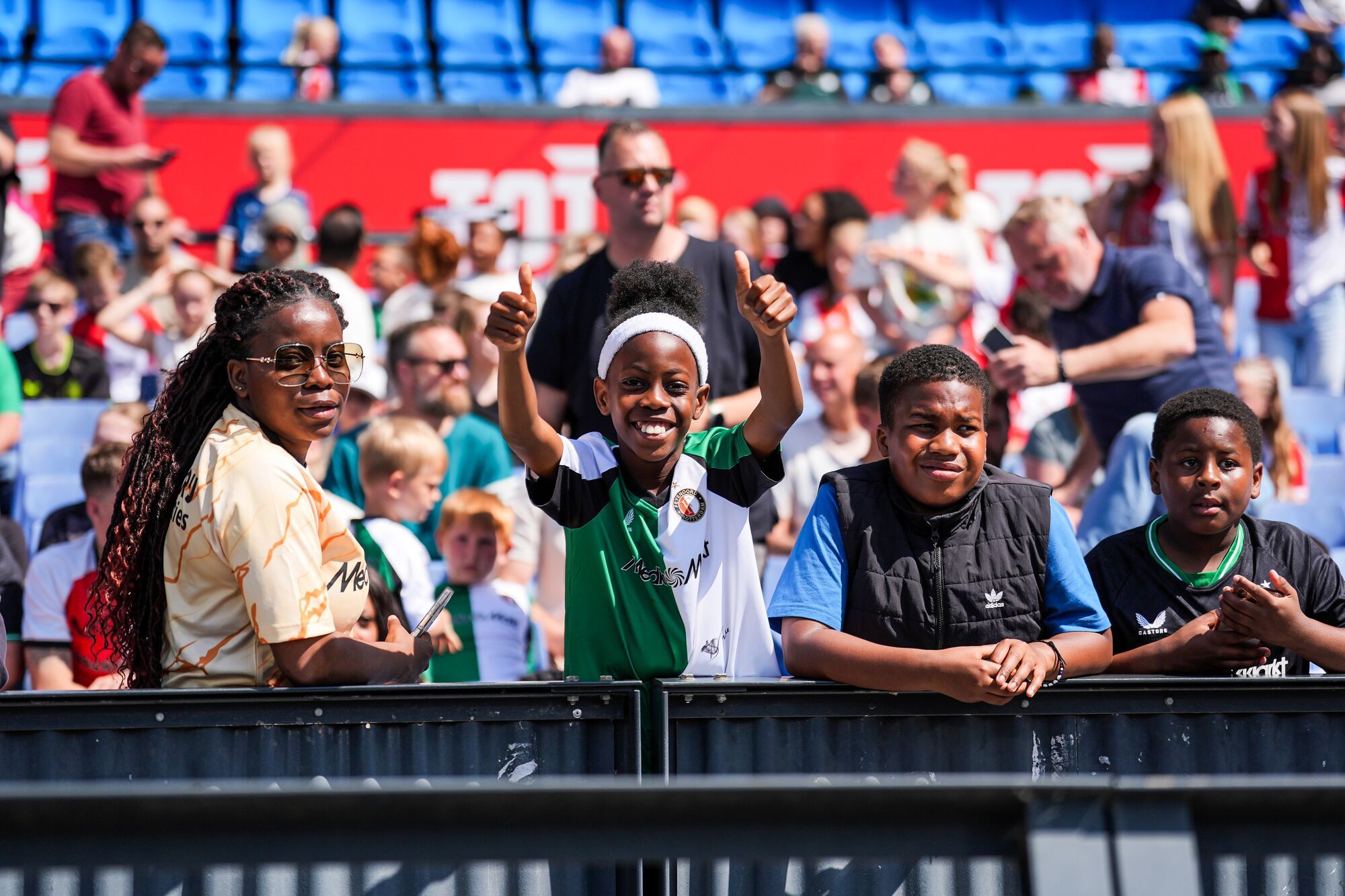 Kameraadjeswedstrijd Feyenoord V1 - Excelsior in De Kuip