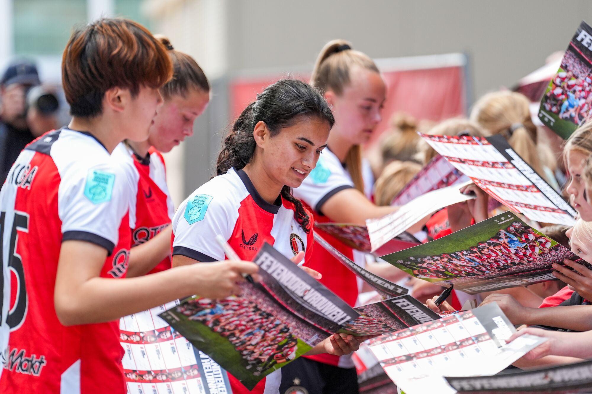 Kameraadjeswedstrijd Feyenoord V1 - Excelsior in De Kuip