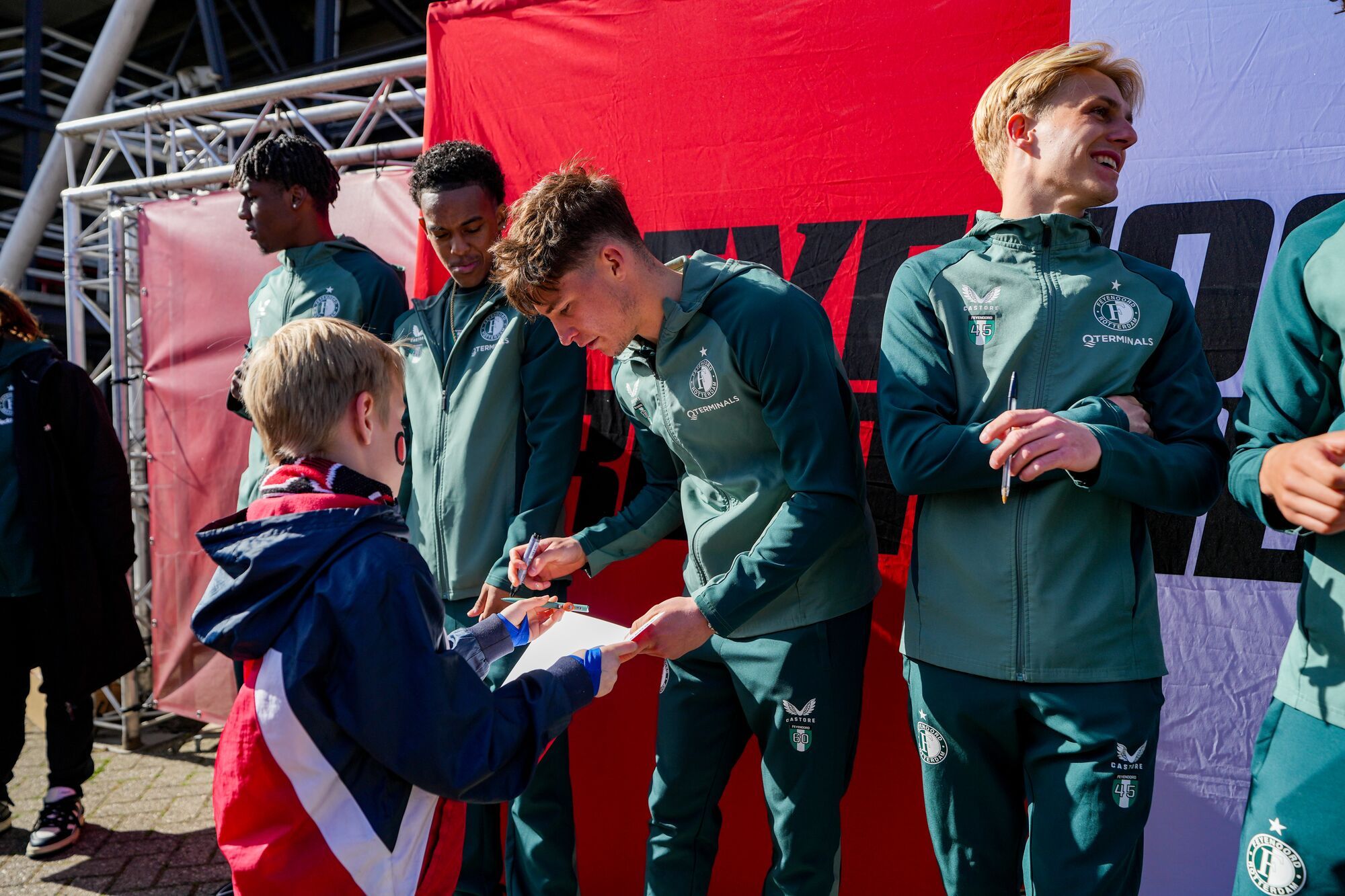 Kameraadjeswedstrijd Feyenoord - Go Ahead Eagles