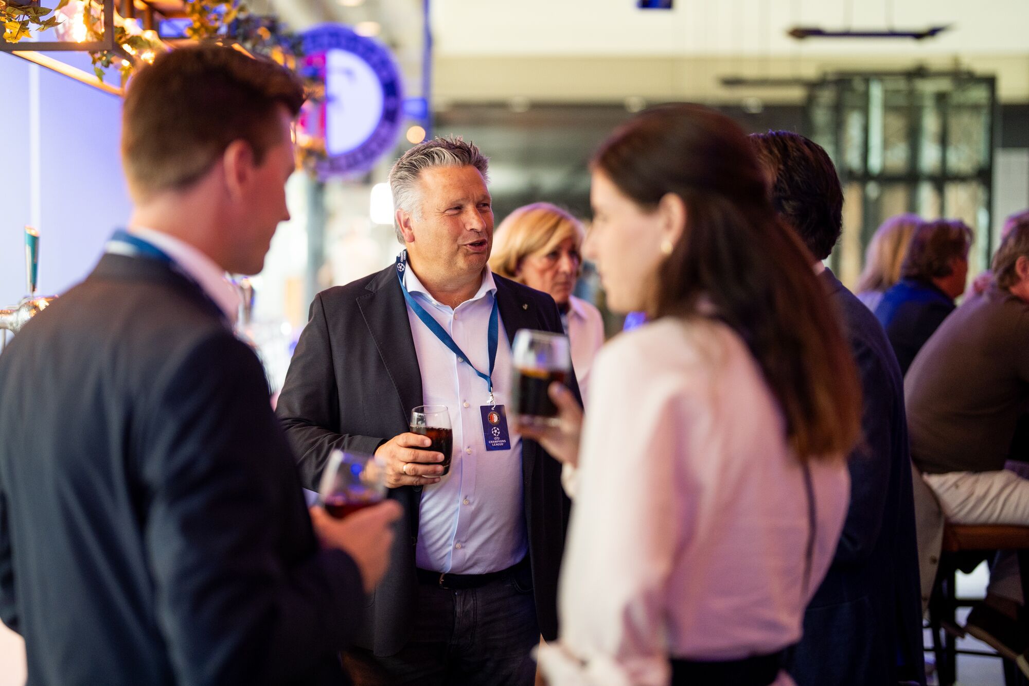 UCL draw partners en VvF