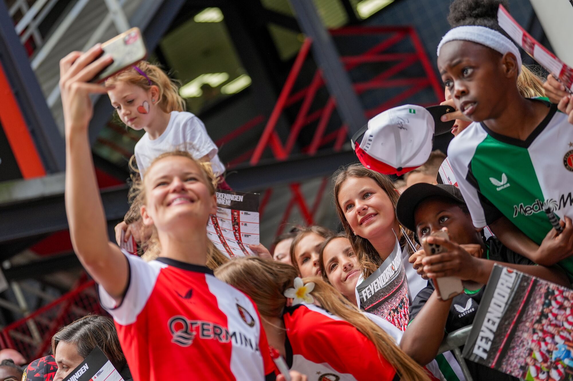 Kameraadjeswedstrijd Feyenoord V1 - Excelsior in De Kuip