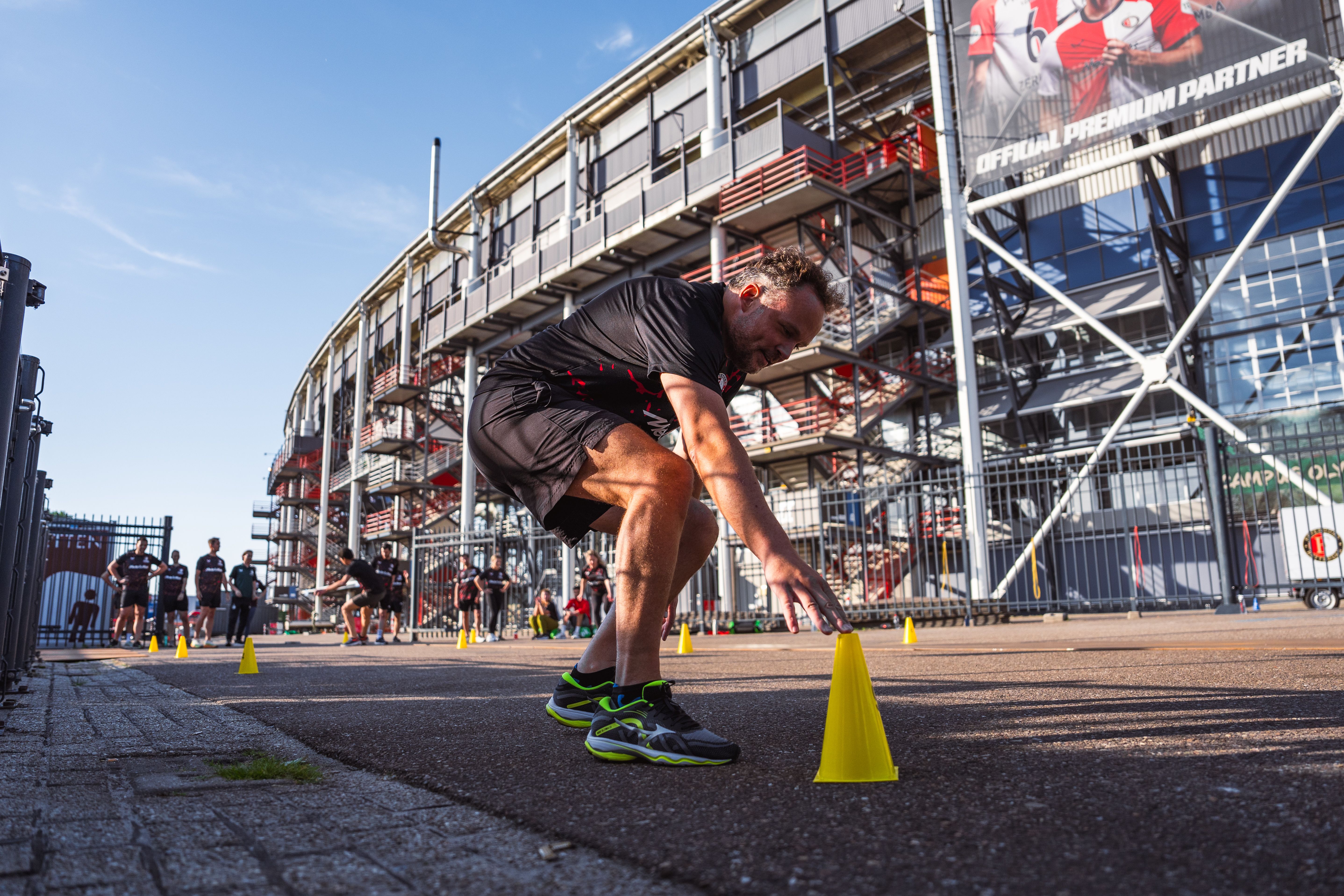 Fitter met Feyenoord